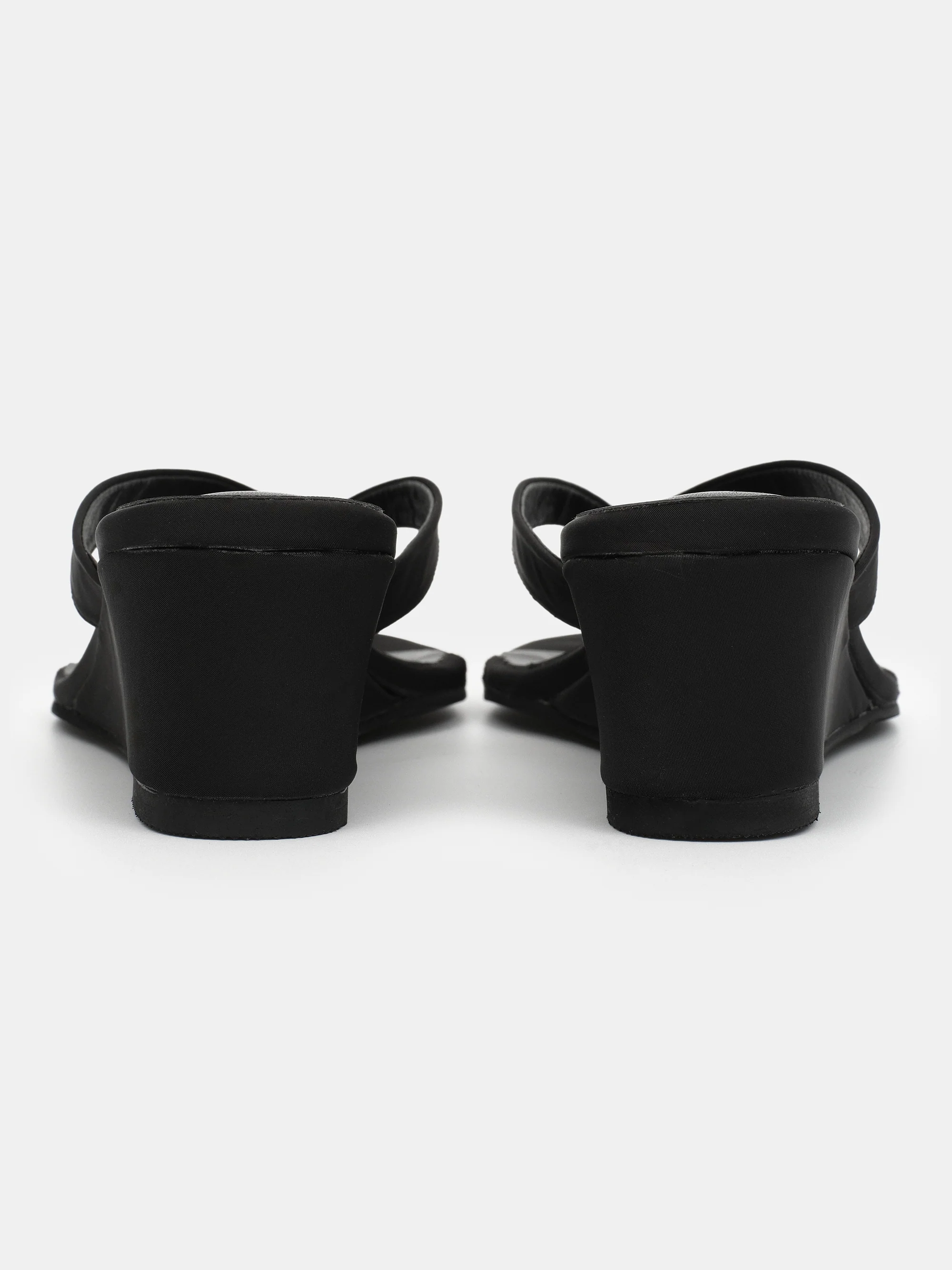 Arch Wedge Sandal, Black - Image 4
