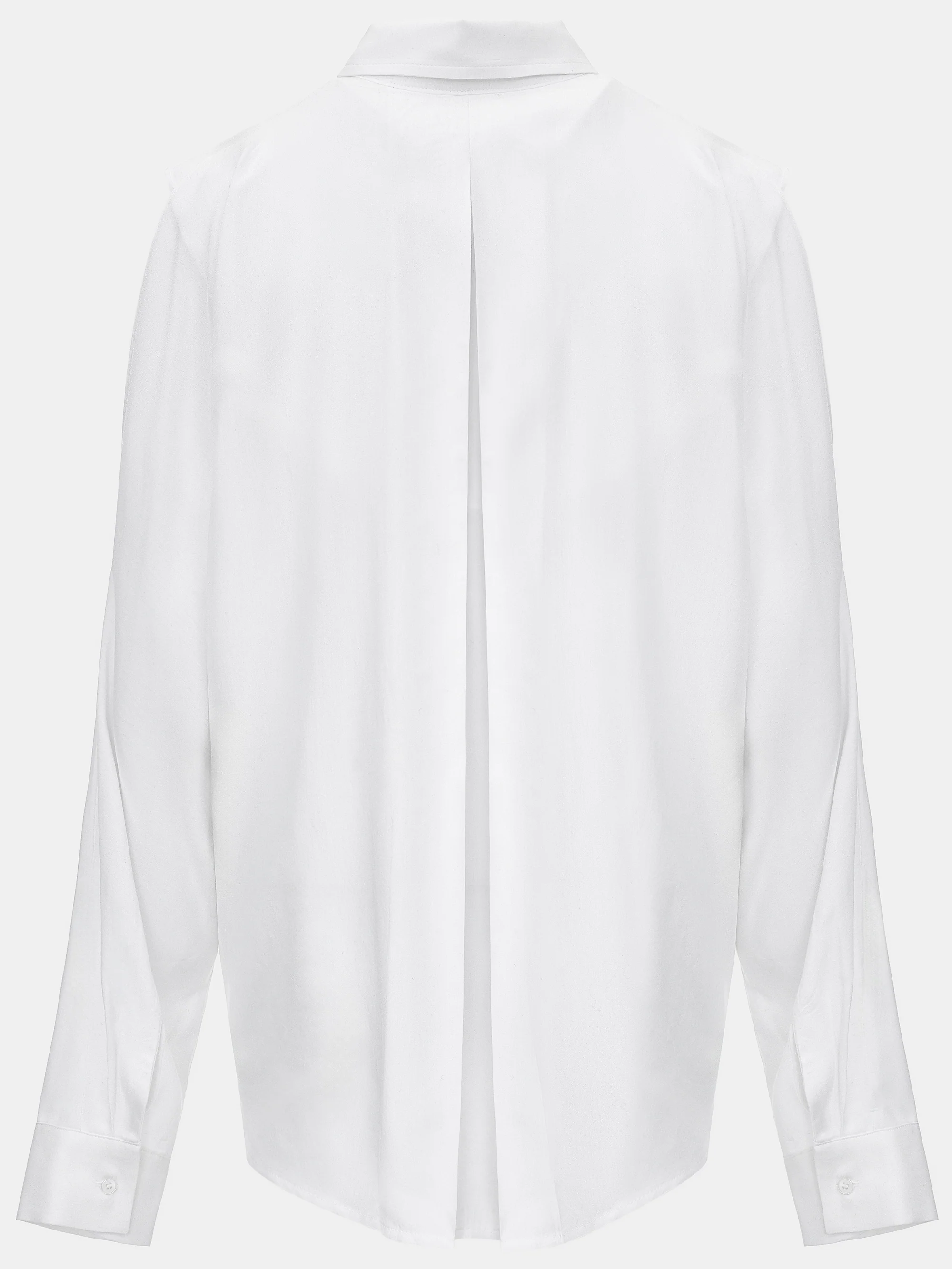 Baya Open Shoulder Fluid Shirt, White - Image 6