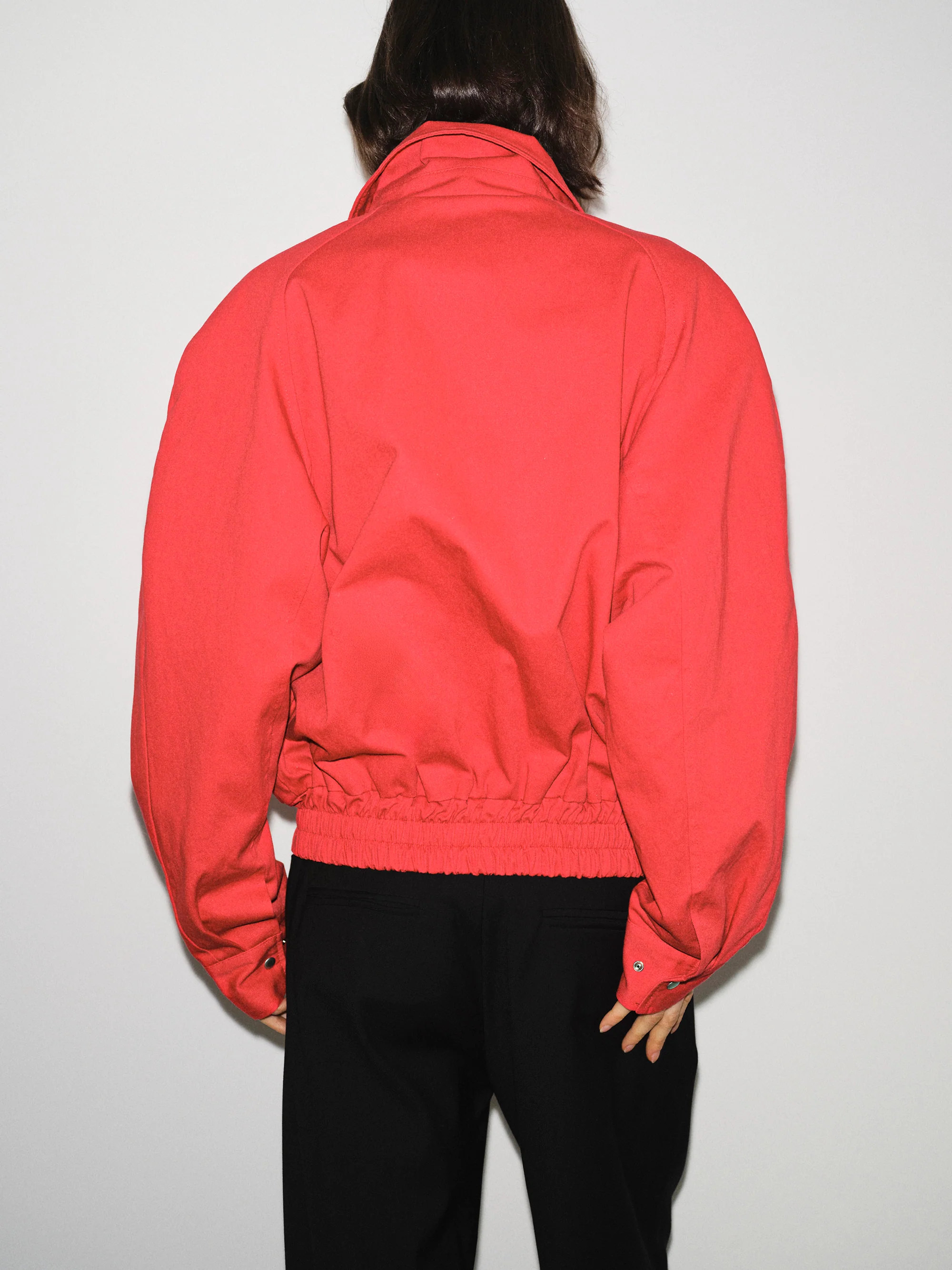 Blouson Bomber Jacket, Red - Image 5