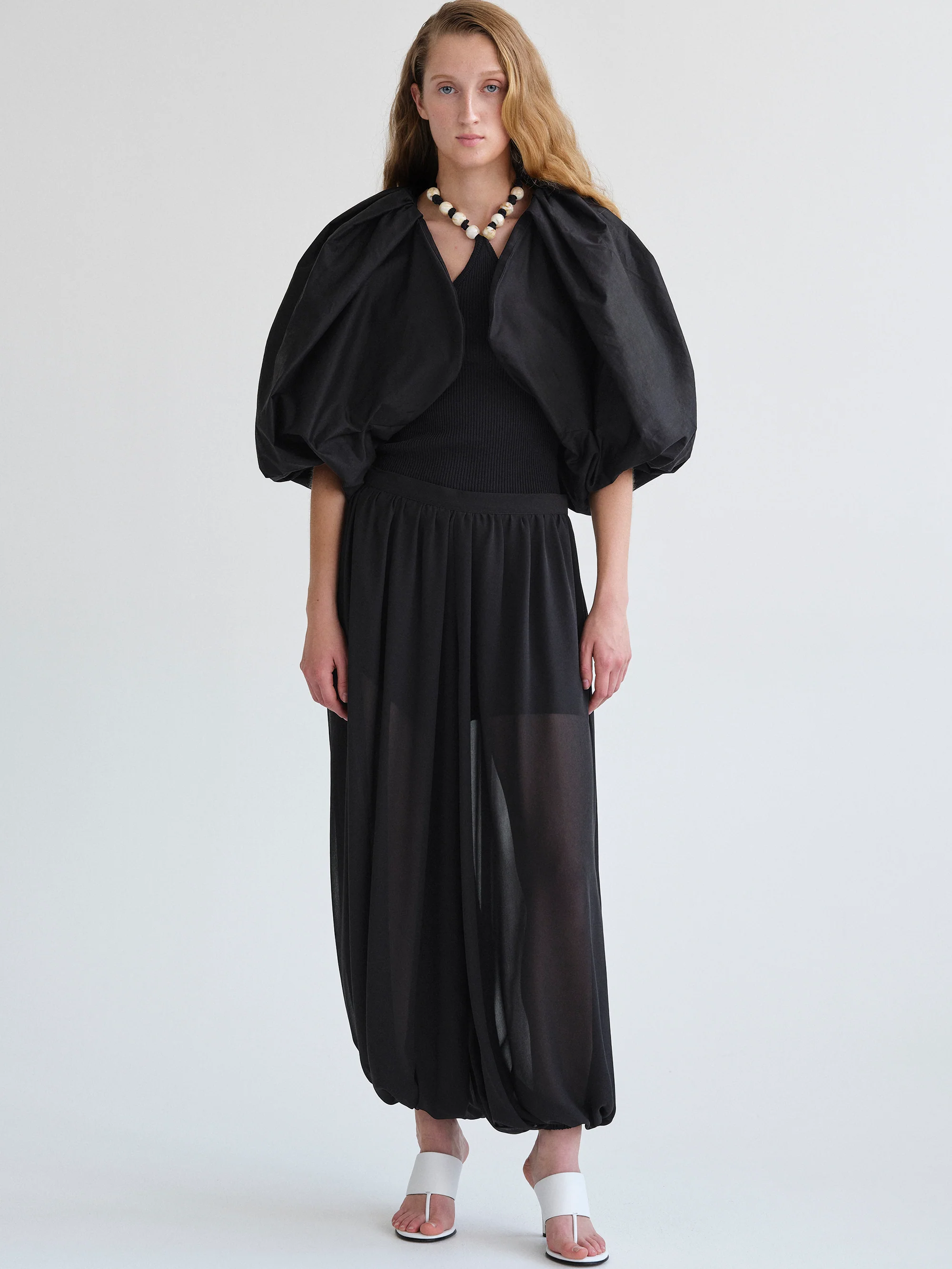 Bolero Jacket, Black - Image 4