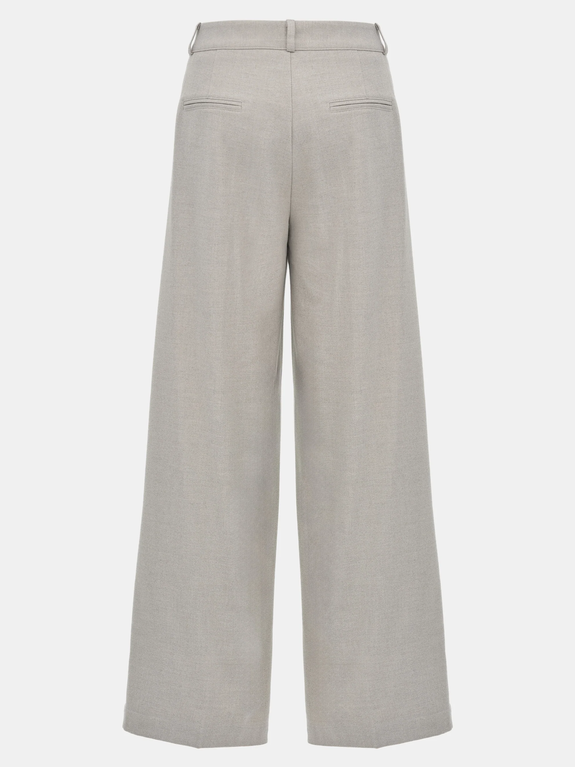 Button Tab Trousers, Greige - Image 6