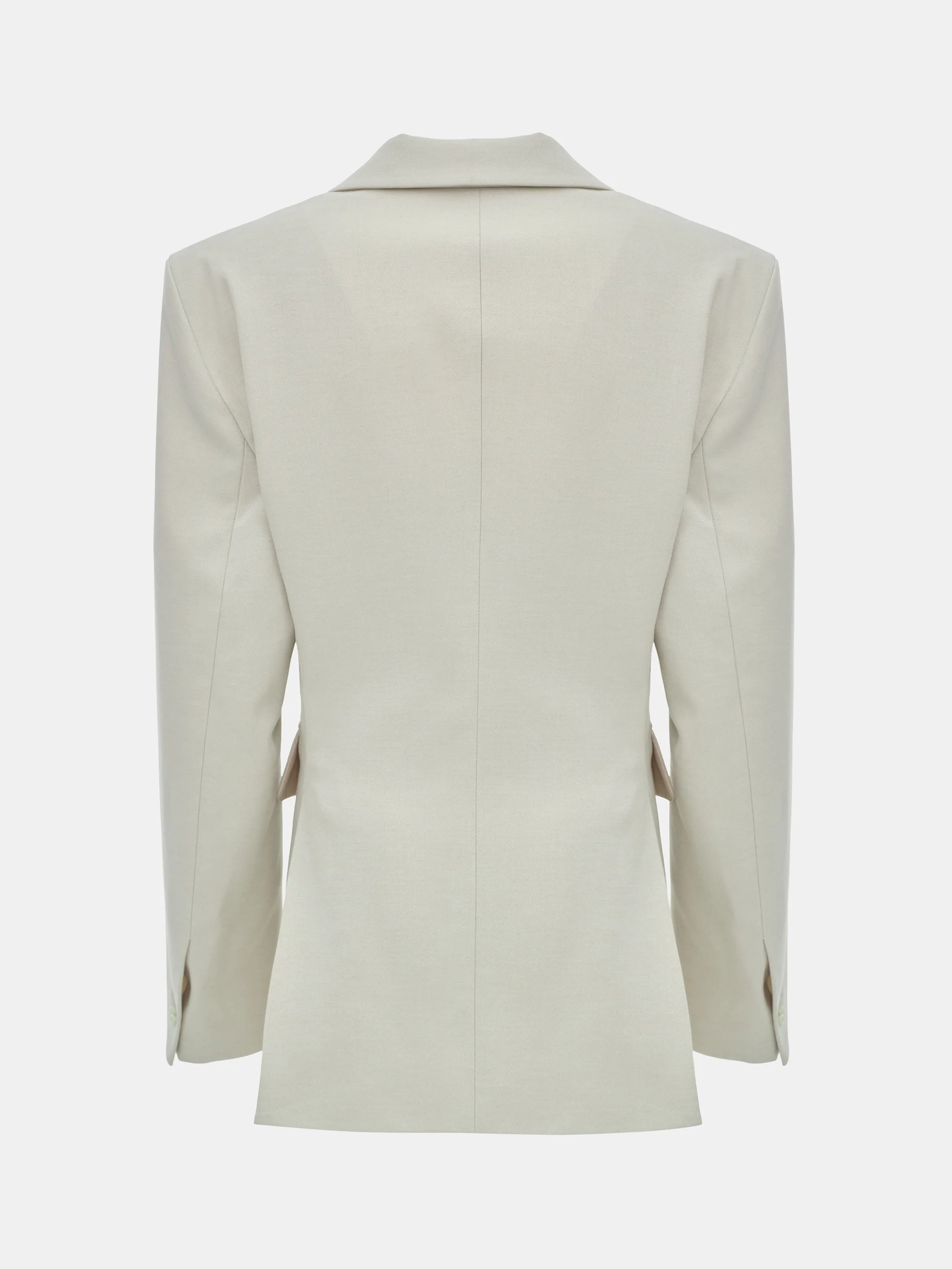 Cinched Suit Blazer, Ivory - Image 7