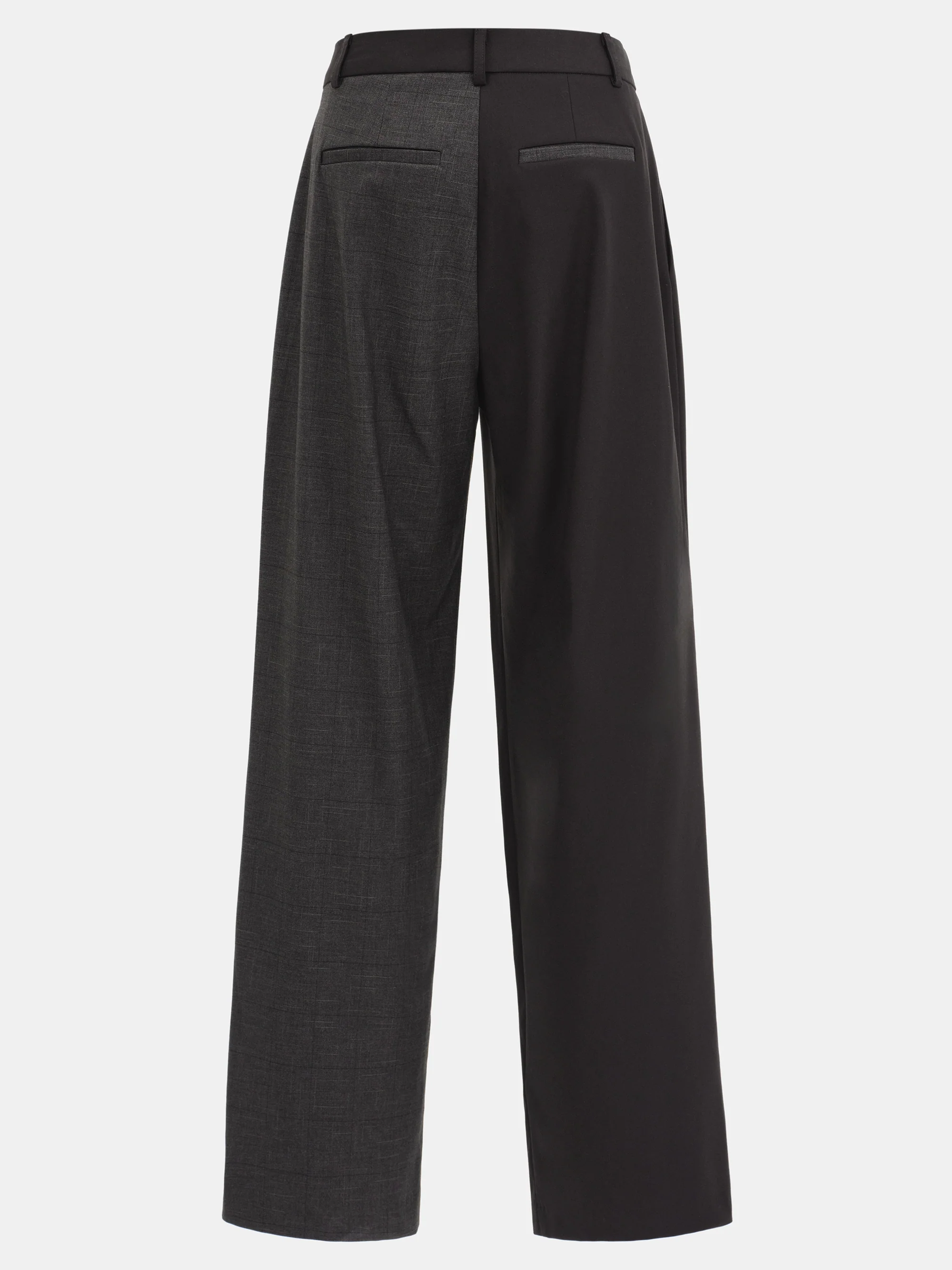 Combination Pleated Trousers, Brown - Image 6