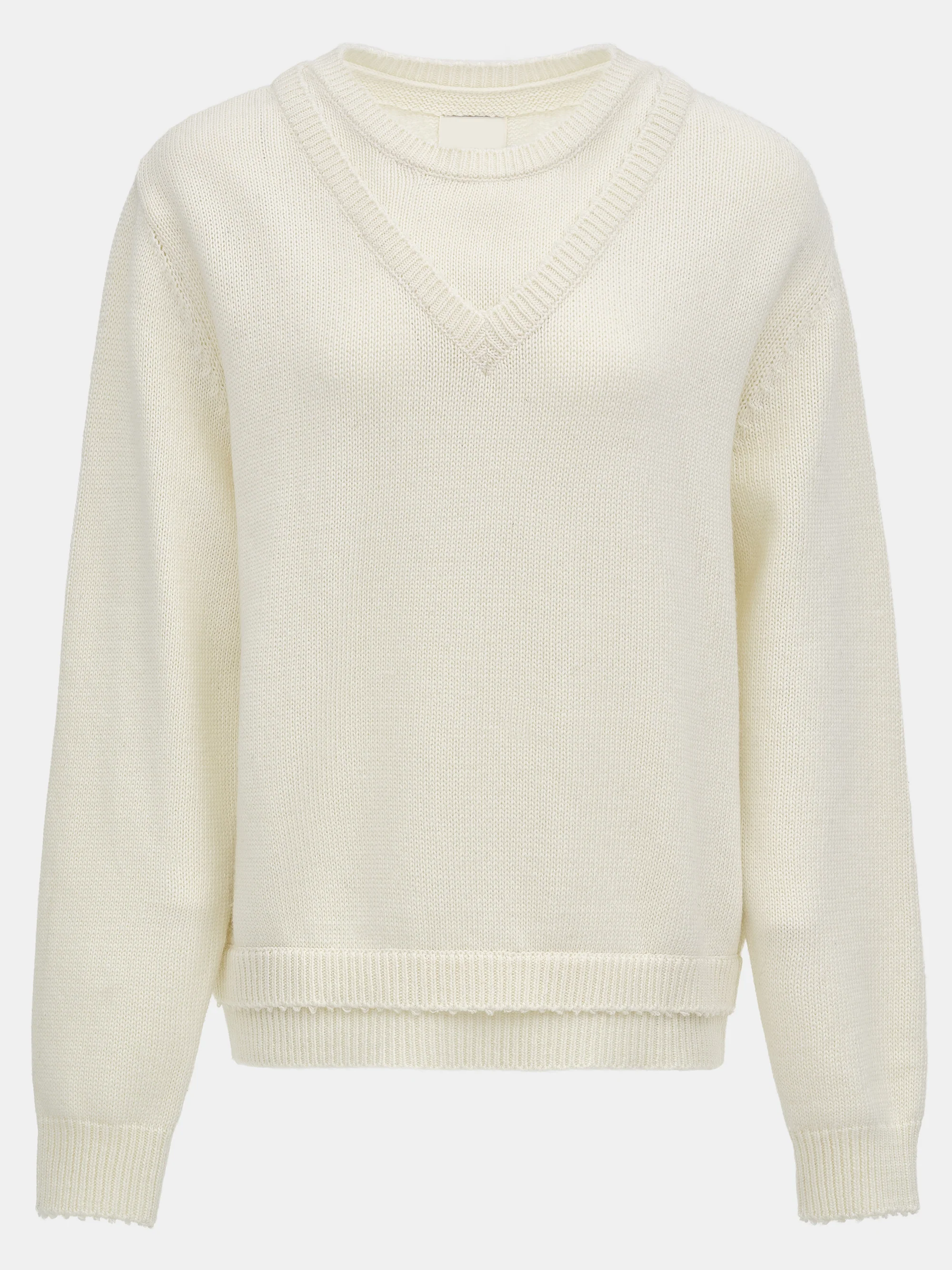 Double Layered Sweater, Ivory - Image 5