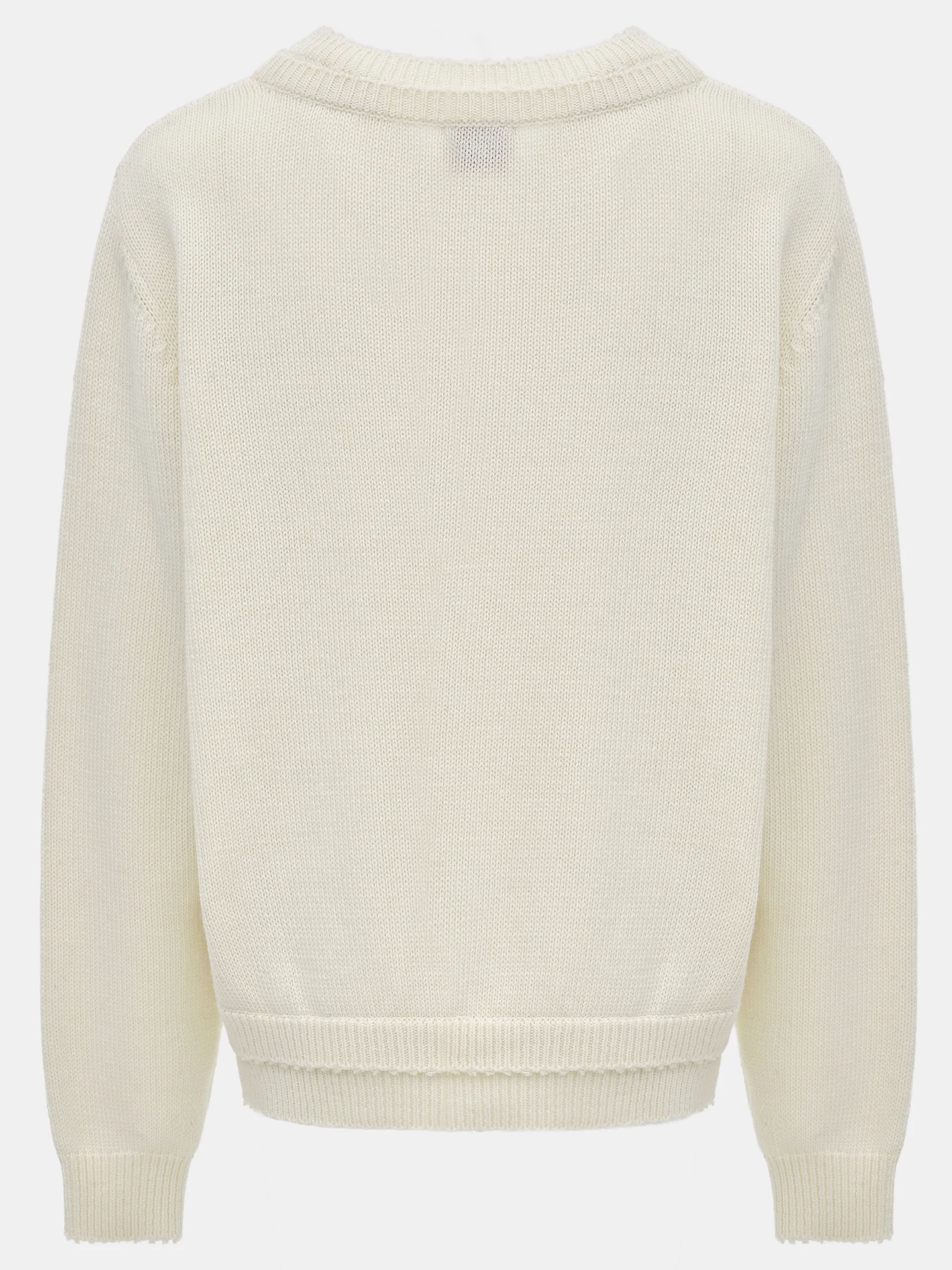 Double Layered Sweater, Ivory - Image 6