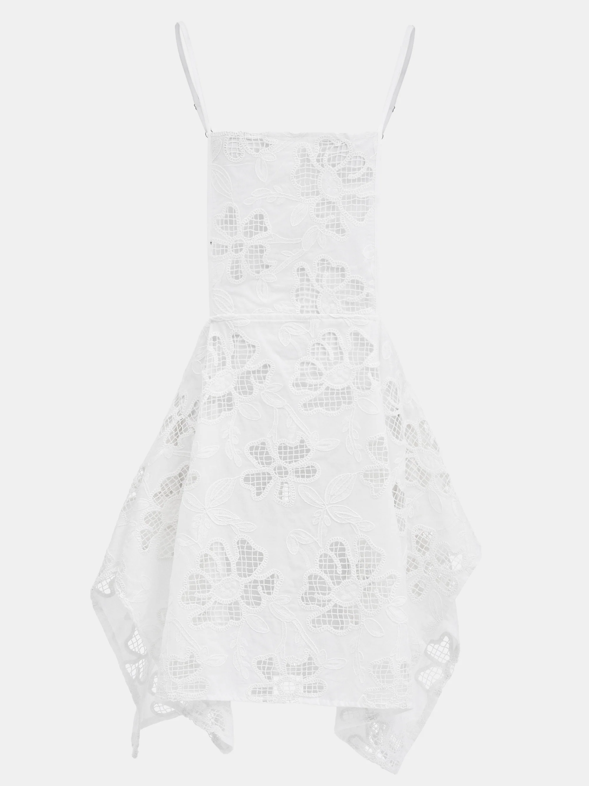 Embroidery Tunic Top, White - Image 7