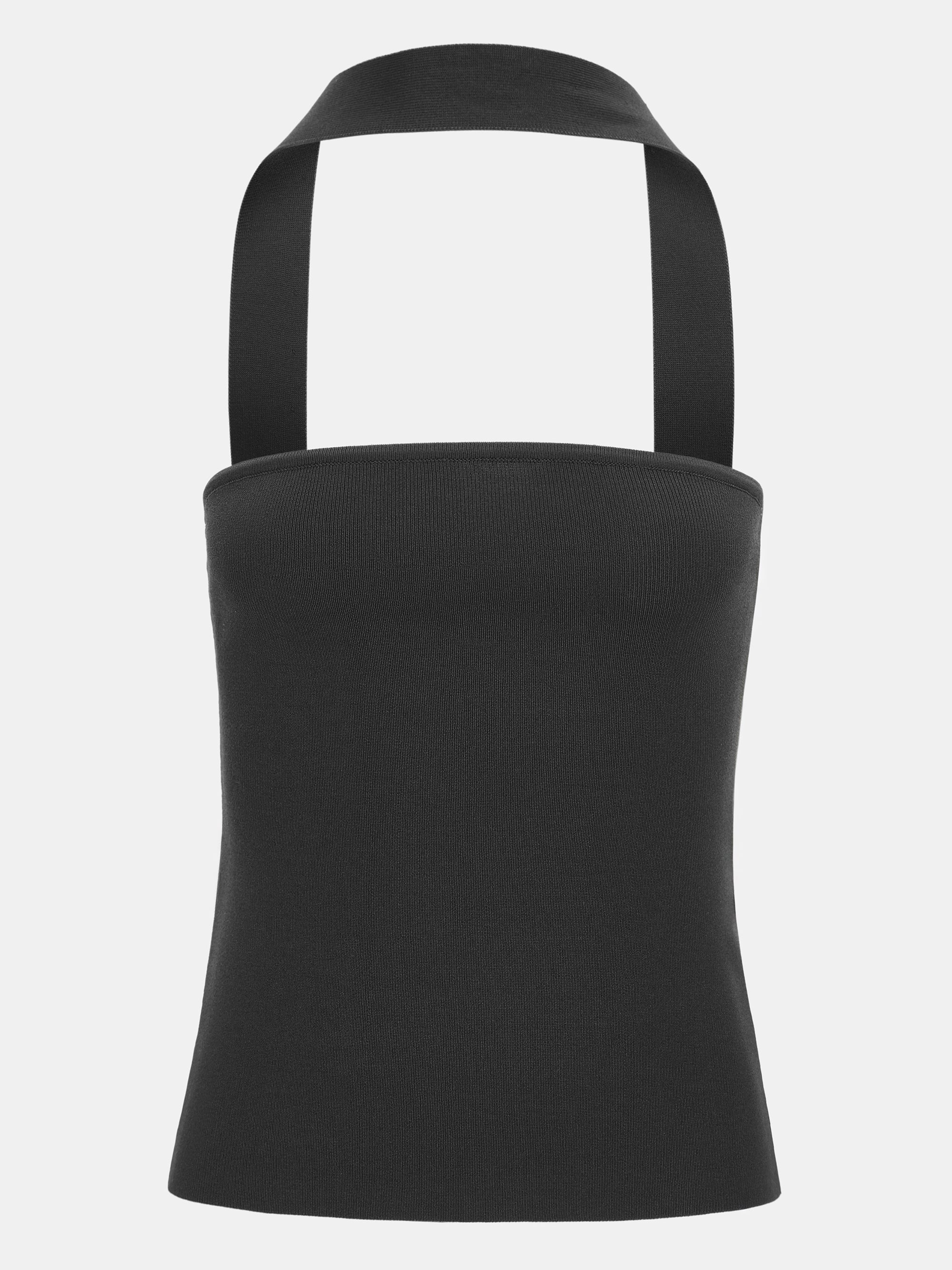 Faux-Collar Top, Bistre