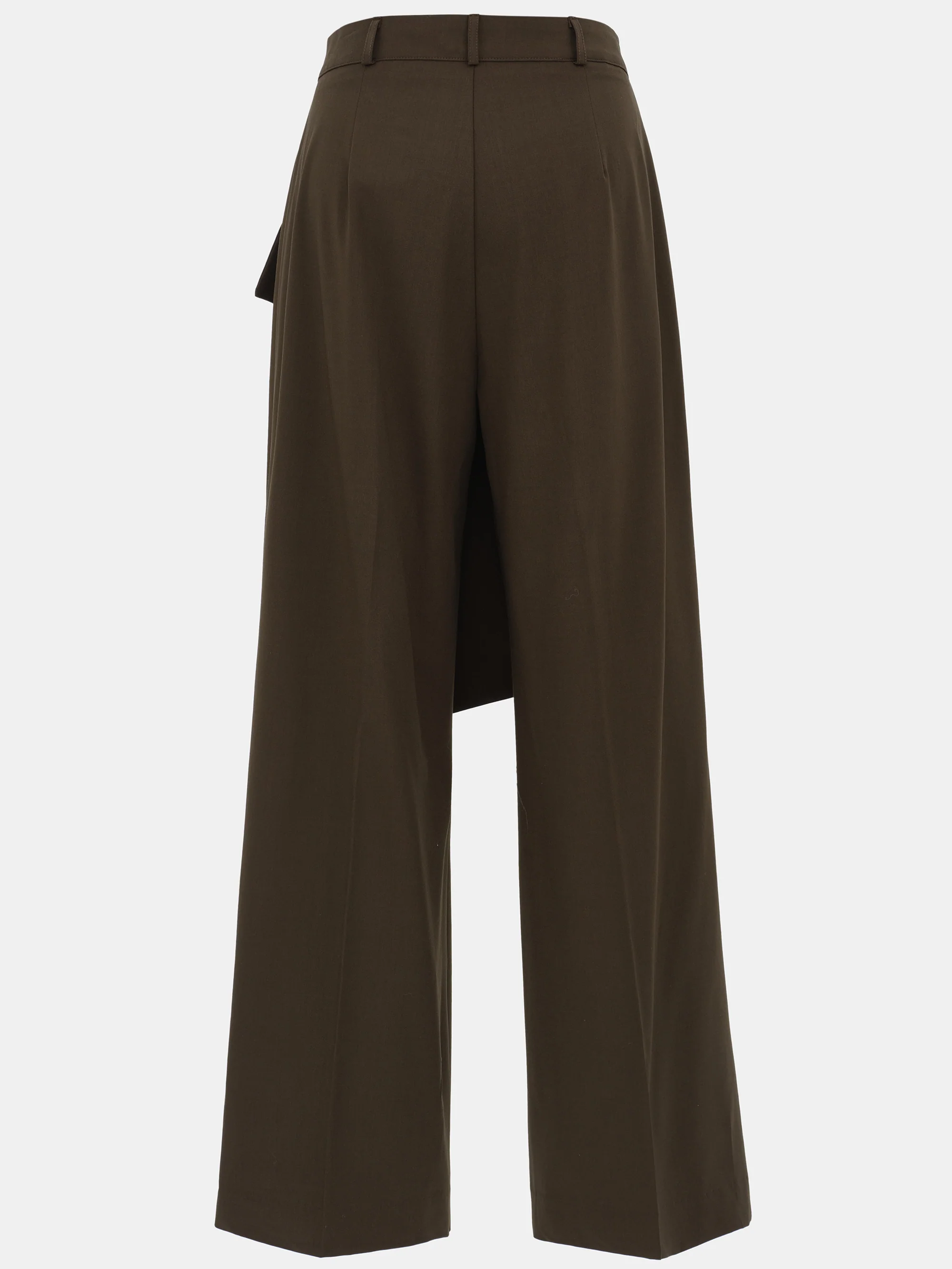 Hane Wide Pareo Trousers, Brown - Image 7