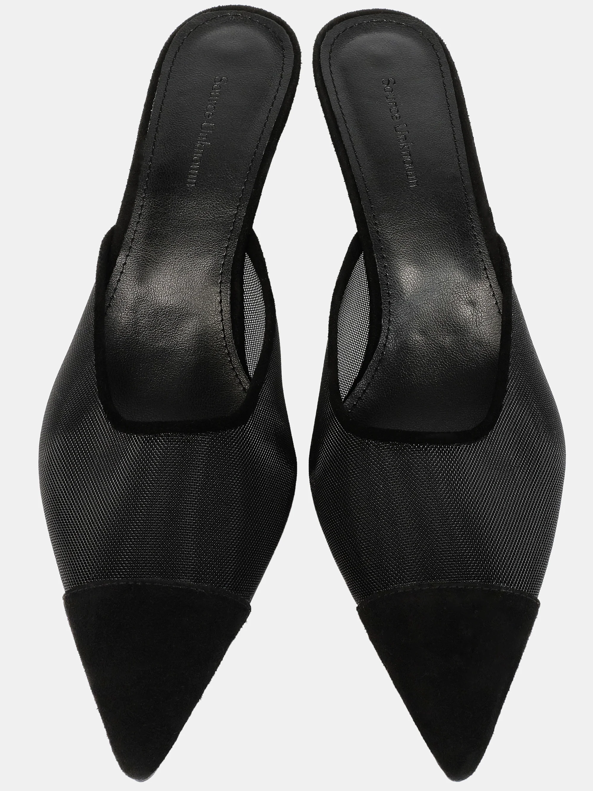 Harper Mesh Mules, Black - Image 2