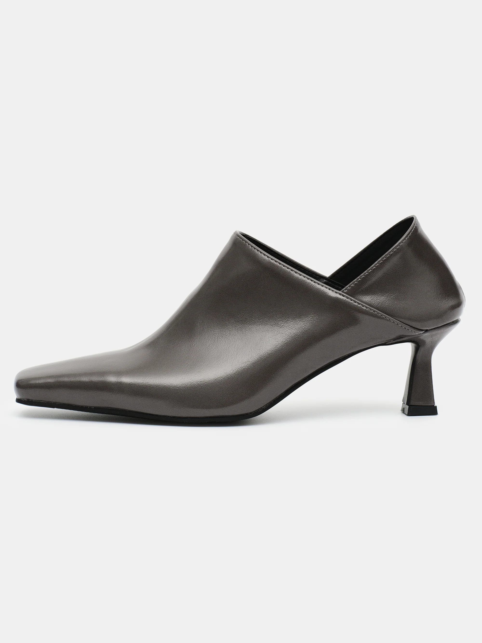 High Vamp Mule Loafers, Phantom
