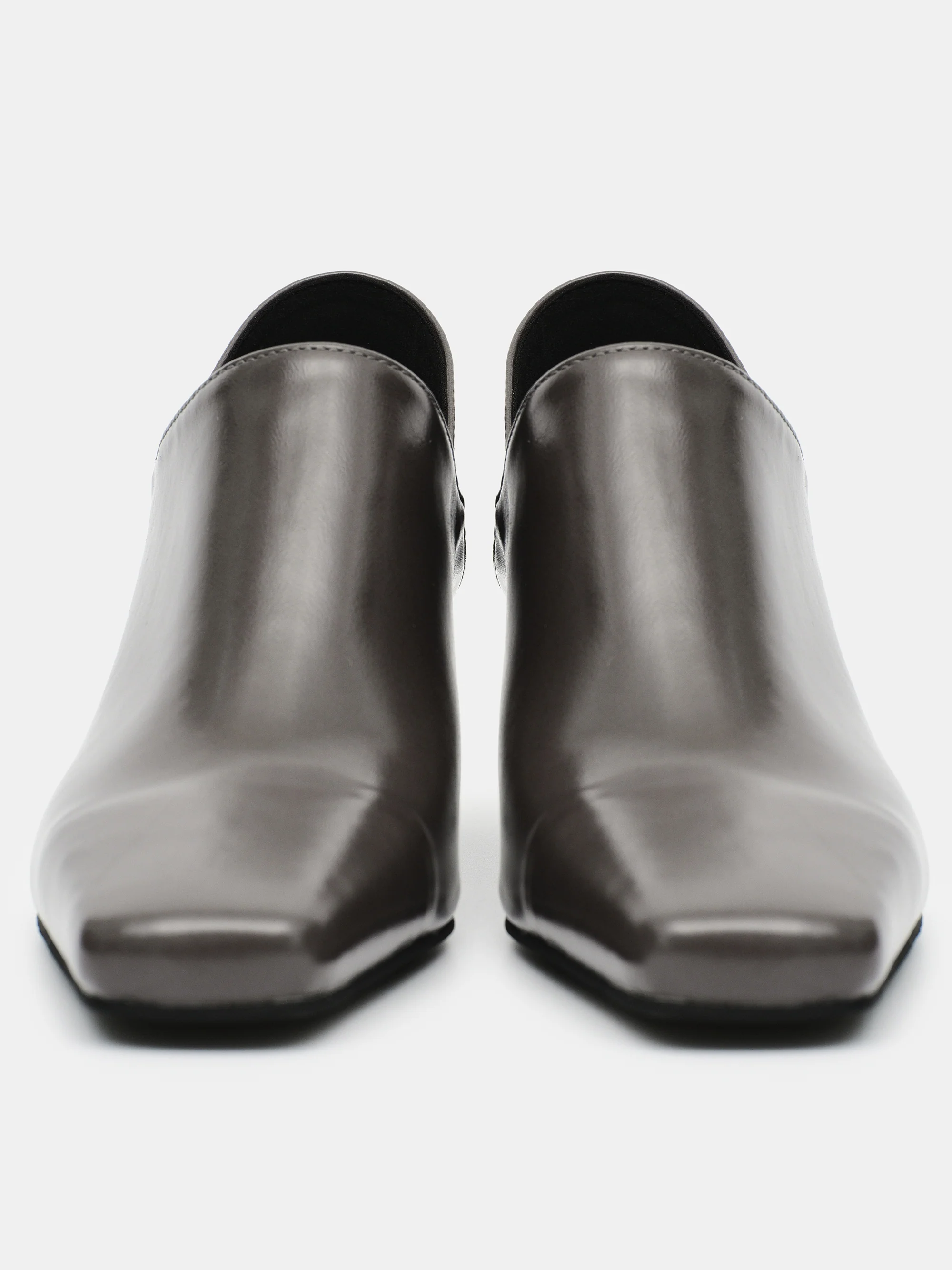 High Vamp Mule Loafers, Phantom - Image 3