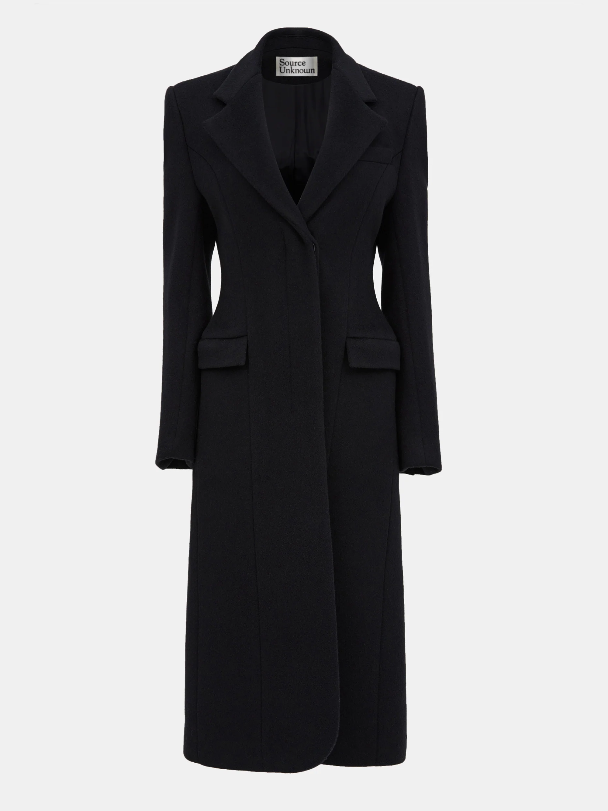 Holin Hourglass Coat, Black - Image 6