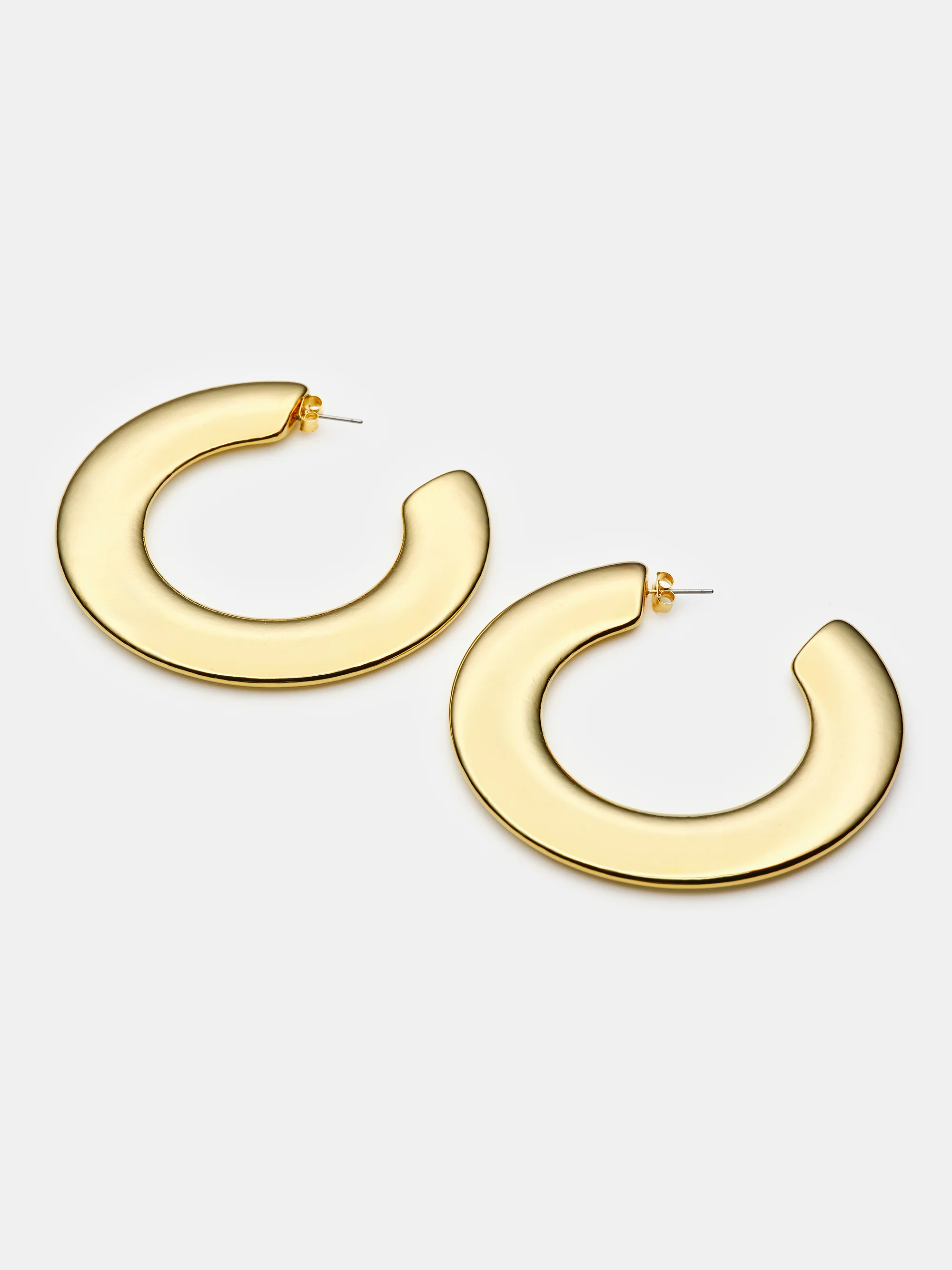Hoop Earrings, Gold