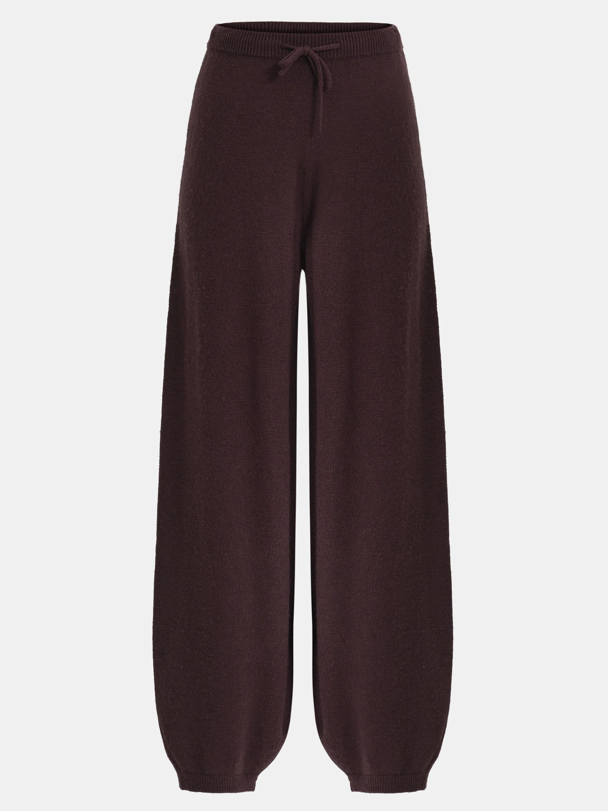 Knit Jogger Pants, Zinfande - Image 5