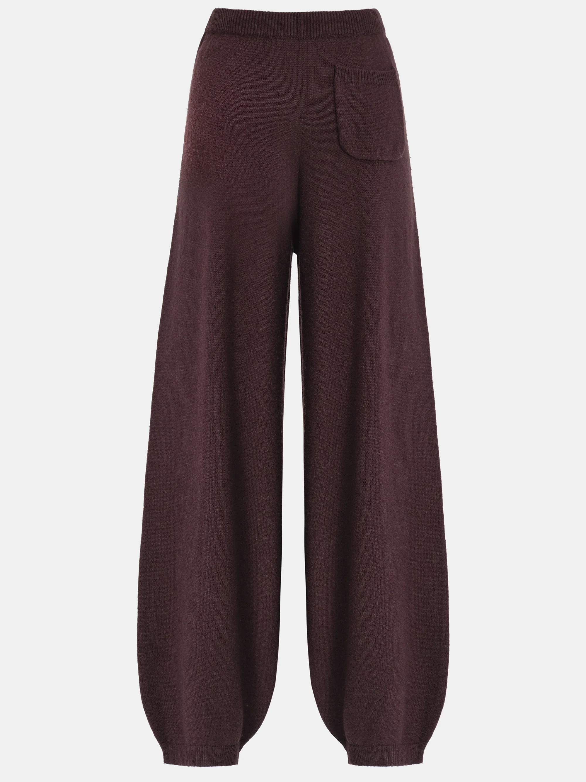 Knit Jogger Pants, Zinfande - Image 6