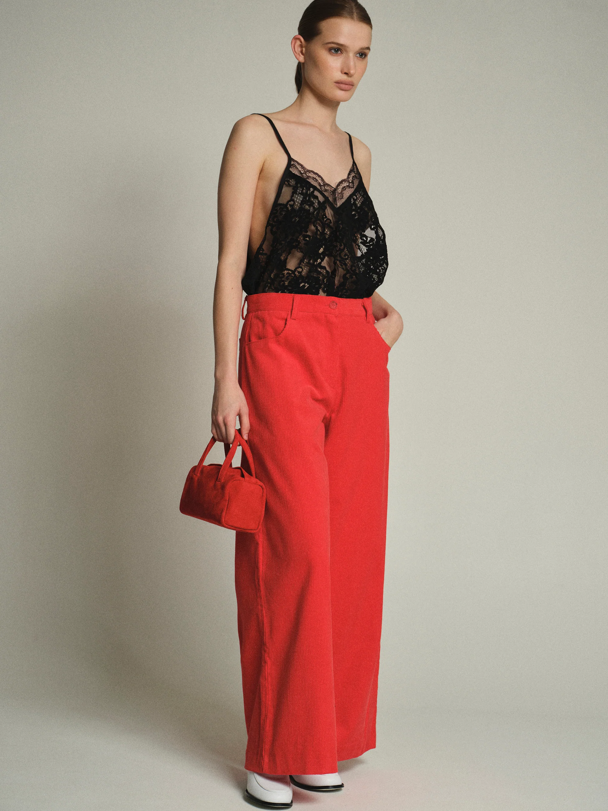 Lace Embroidery Tunic, Black - Image 2