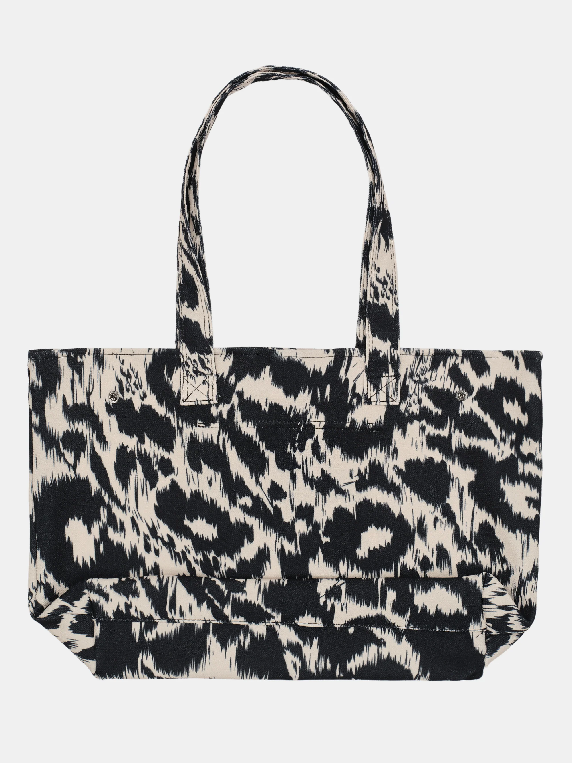 Leopard-Print Tote Bag, Black - Image 6