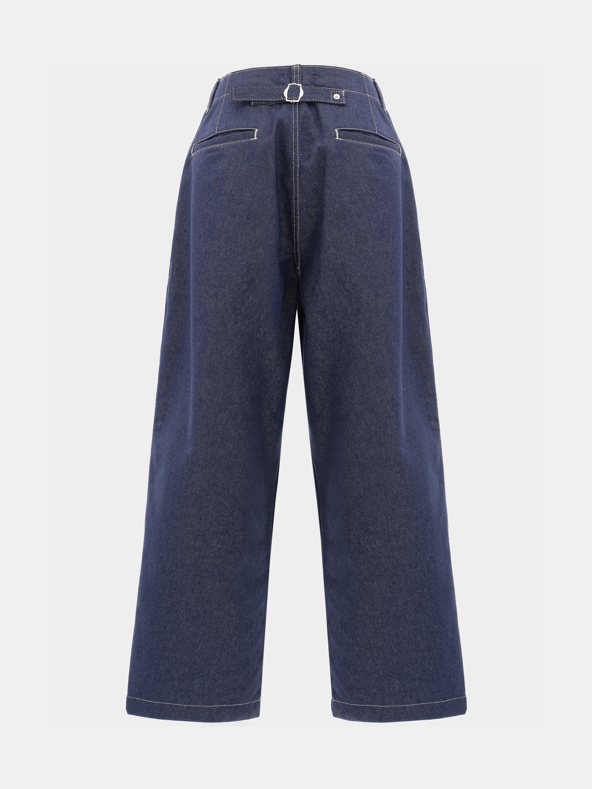 Loose Baggy Jeans, Indigo - Image 7