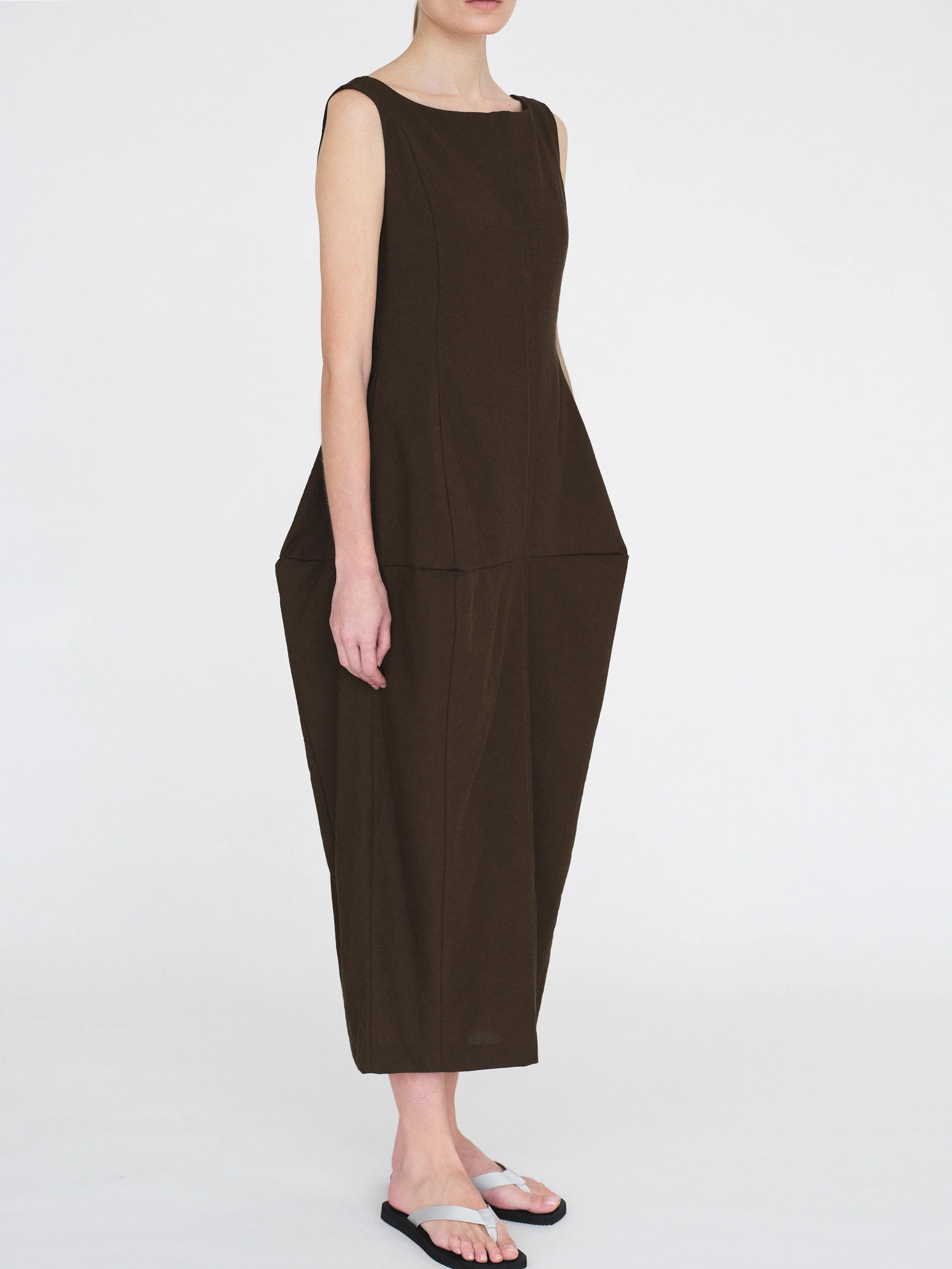 Lura Dress, Pecan - Image 6