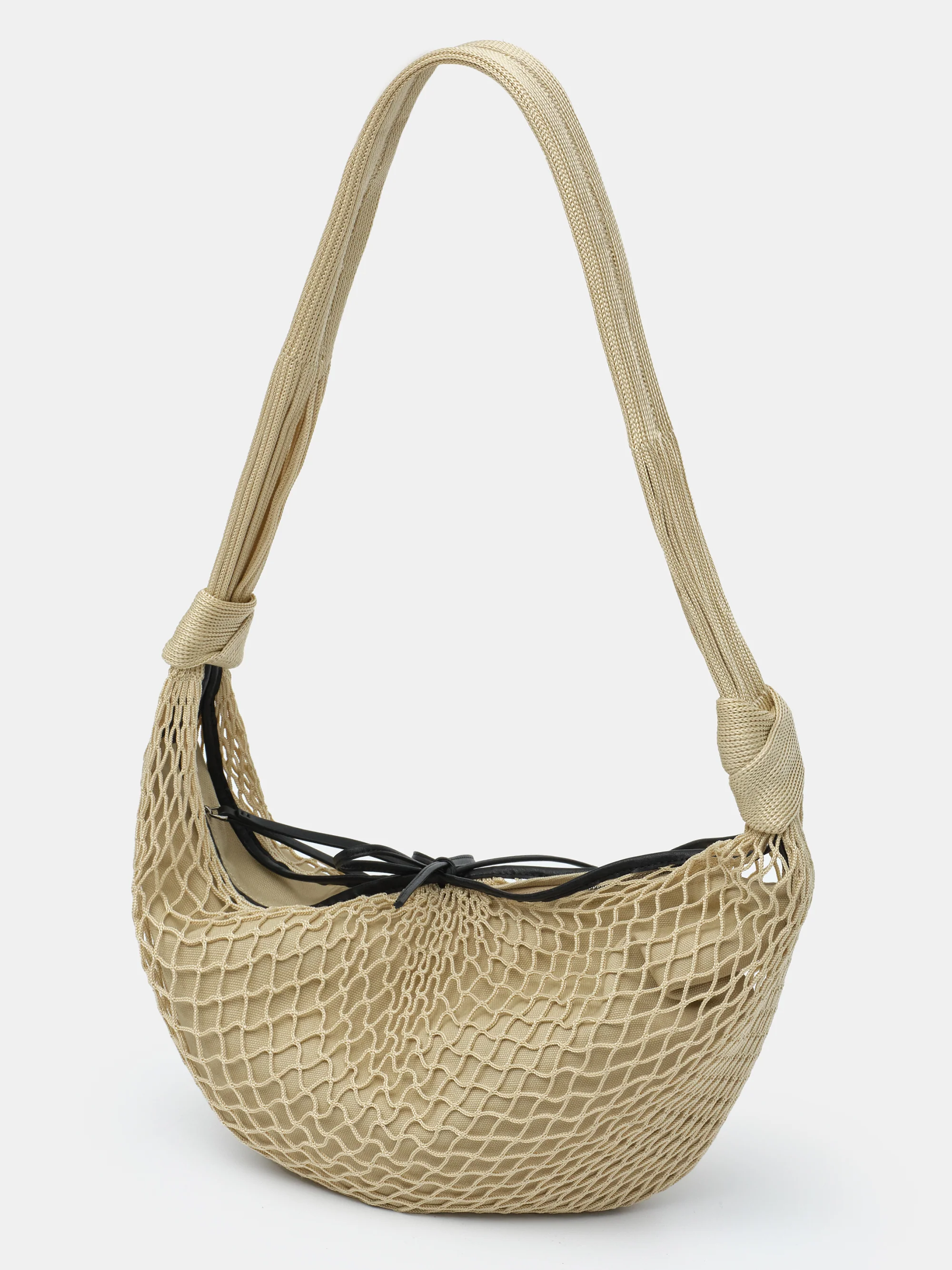 Macrame Hobo Bag, Natural