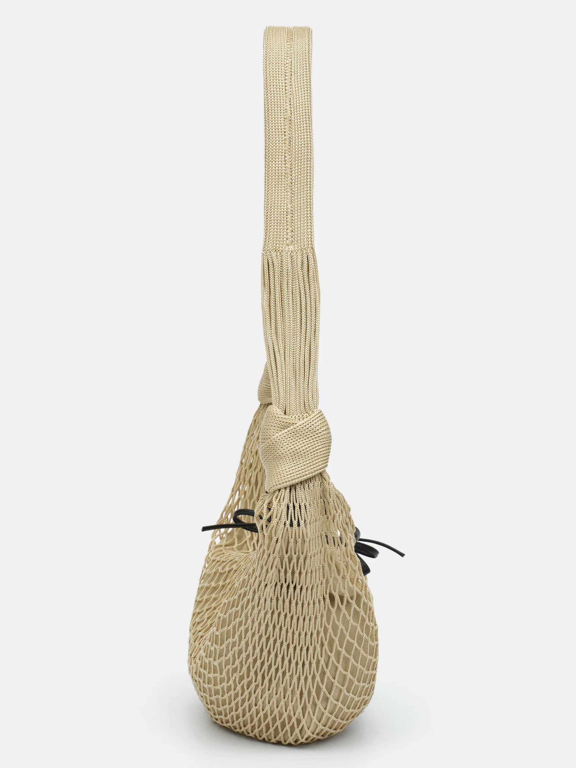 Macrame Hobo Bag, Natural - Image 5
