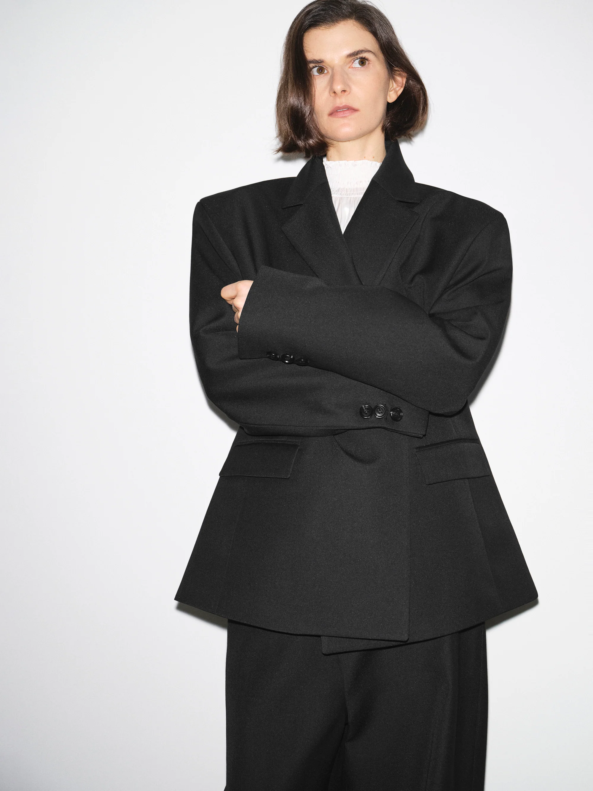 Mesa Tapered Blazer, Black - Image 3