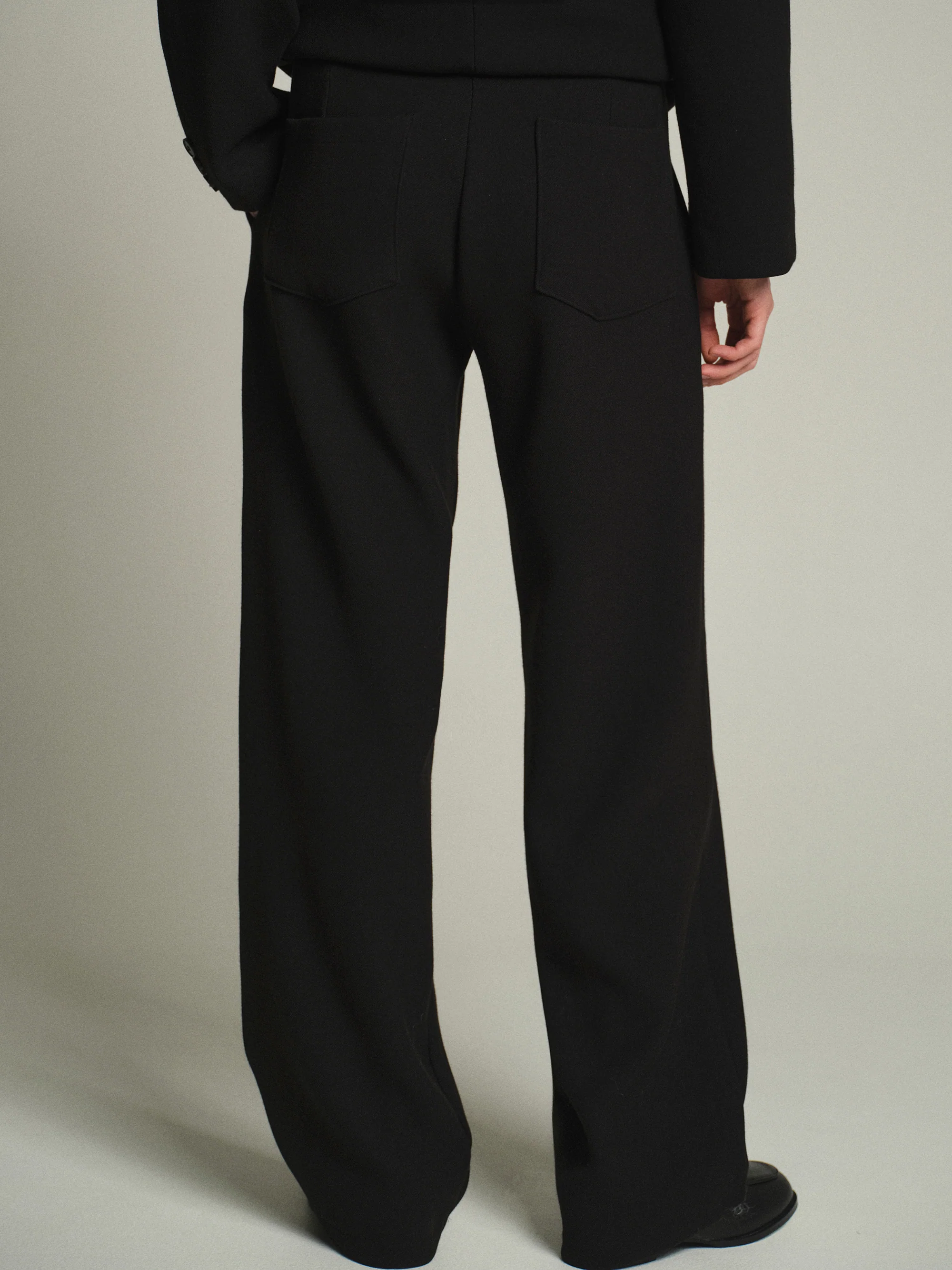 Nangy Tailored Trousers, Black - Image 4