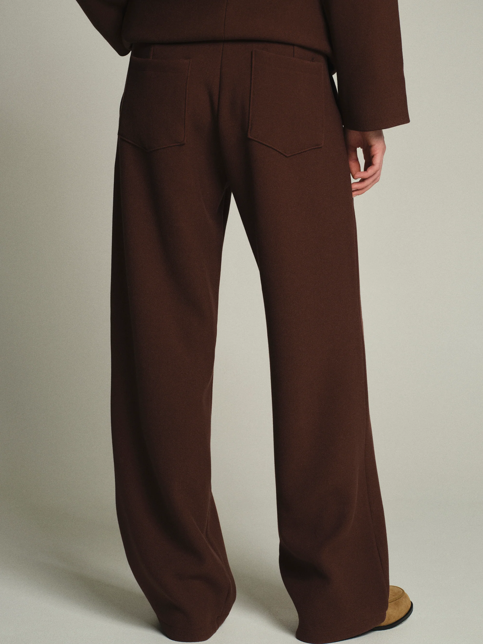 Nangy Tailored Trousers, Brown - Image 4