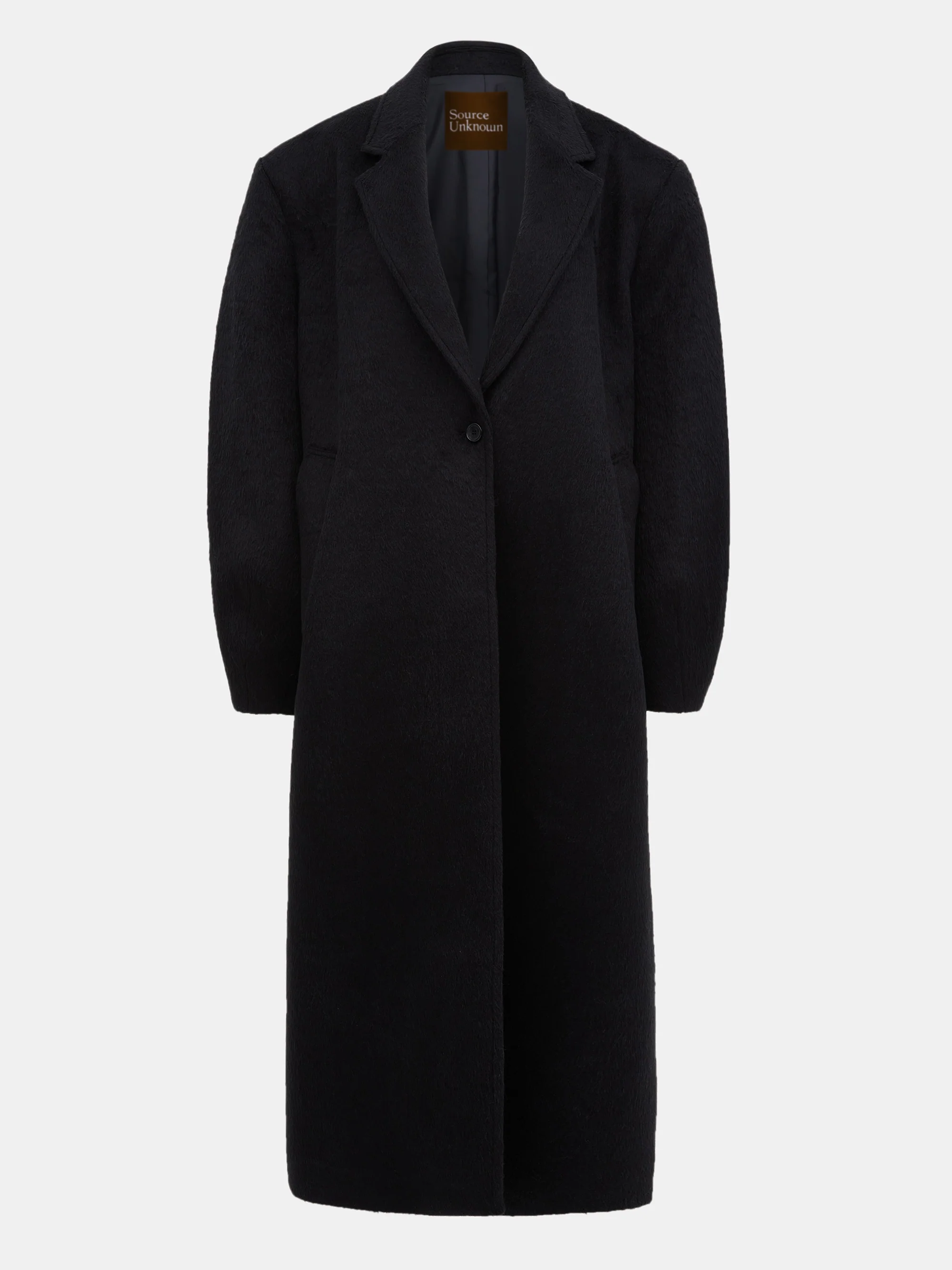 Nuevo Cocoon Coat, Black - Image 8