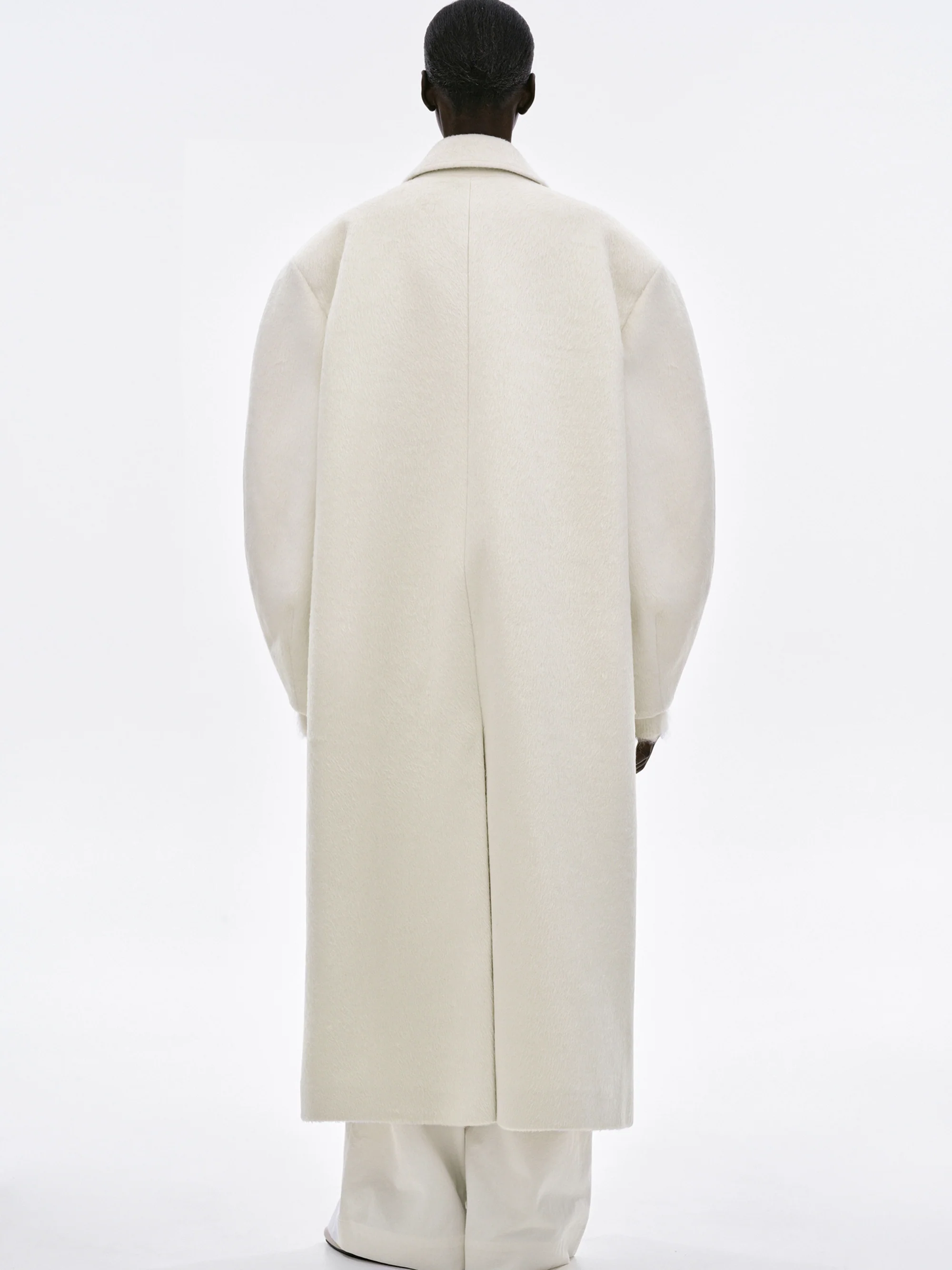 Nuevo Cocoon Coat, Powder - Image 8