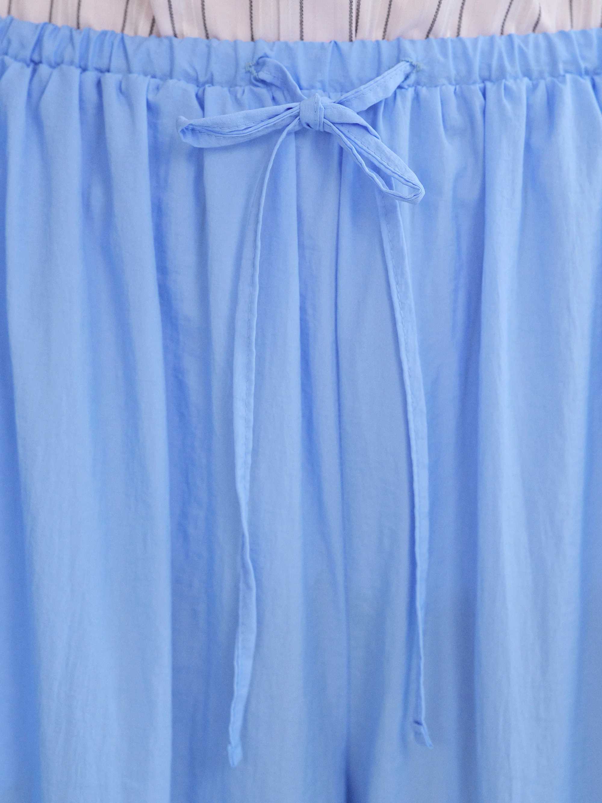 Nylon Balloon Pants, Blue - Image 5