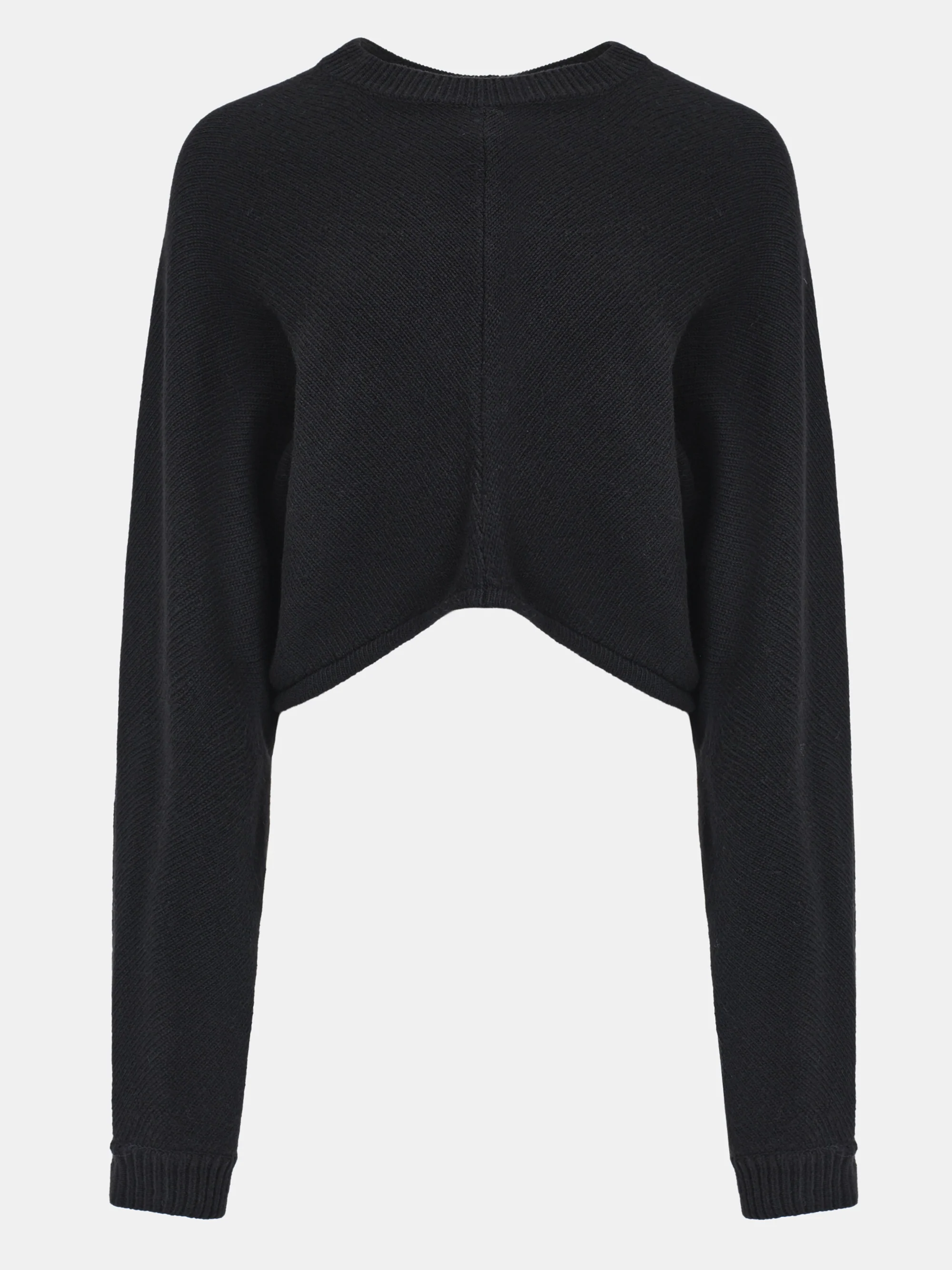 Open Back Dolman Knit, Black - Image 4