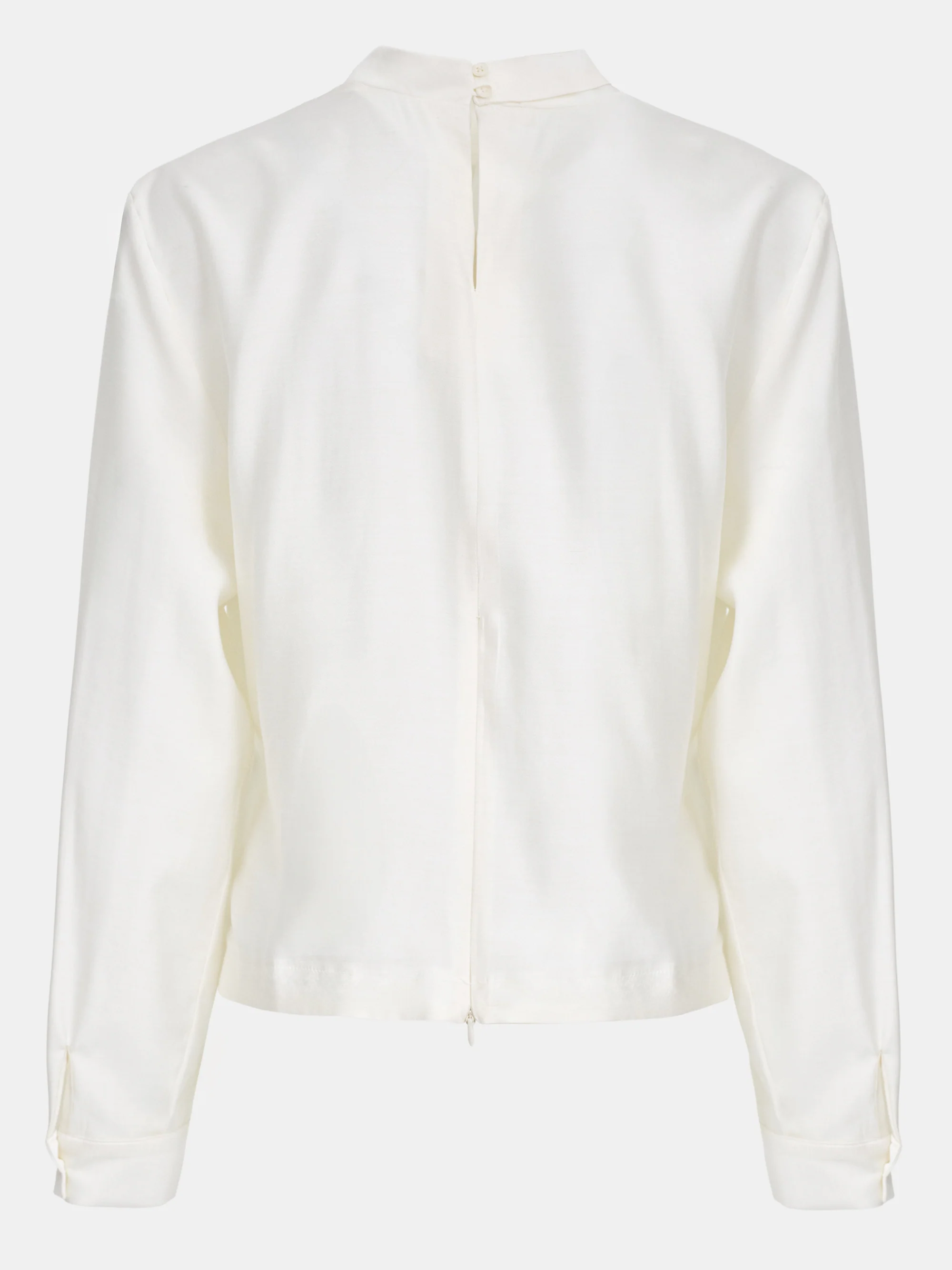 Overlapped Blouse, Ivory - Image 5