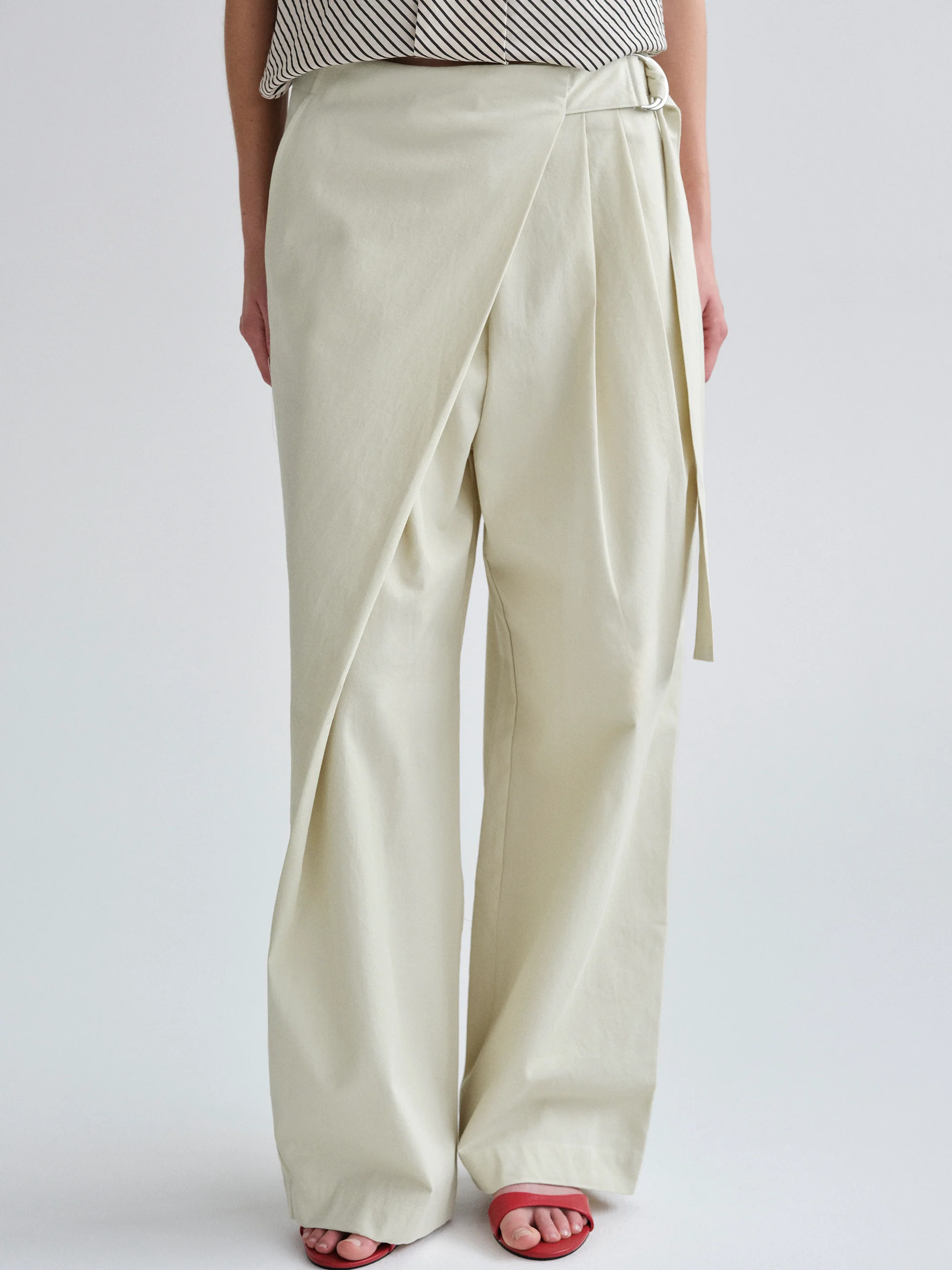 Overlay Sash Trousers, Almond - Image 2