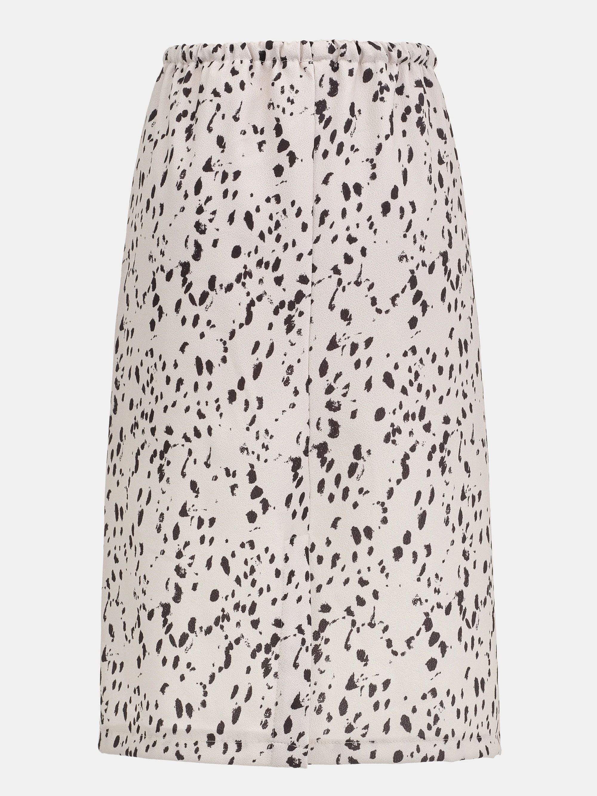 Printed Drawstring Skirt, Ivory - Image 5