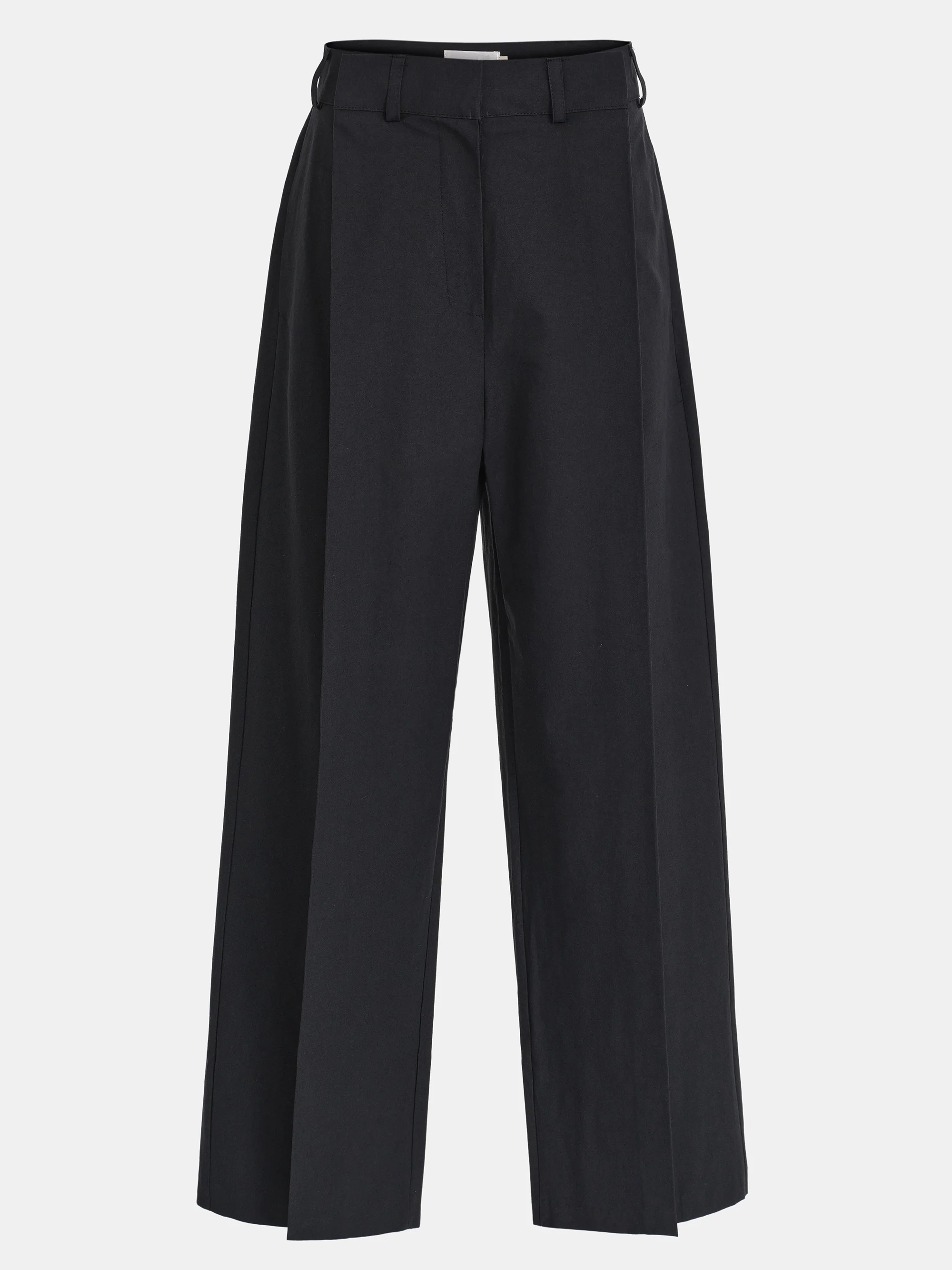 Relaxed Pleated Chinos, Black - Image 4