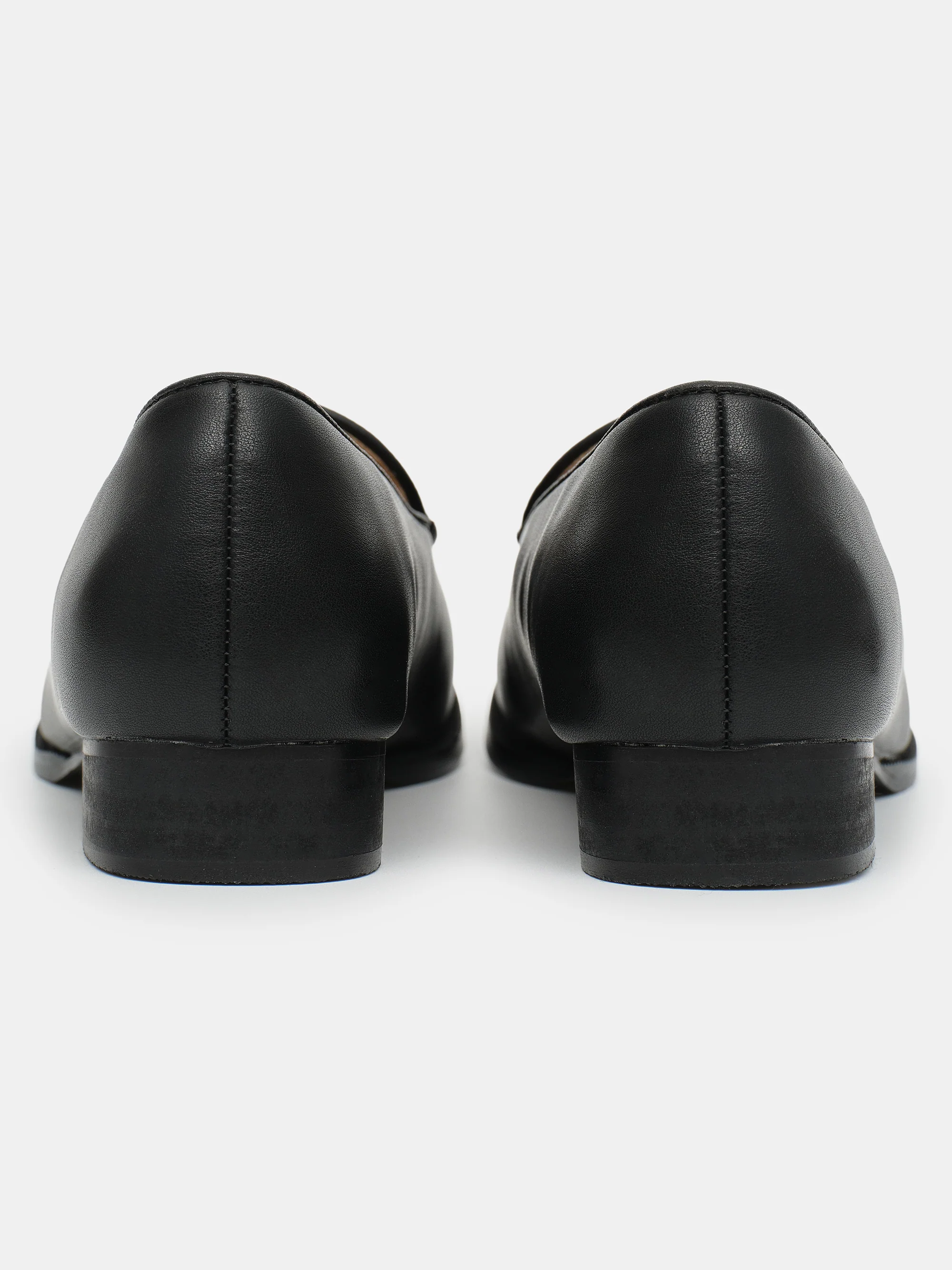 Soft Leather Loafers, Black - Image 5
