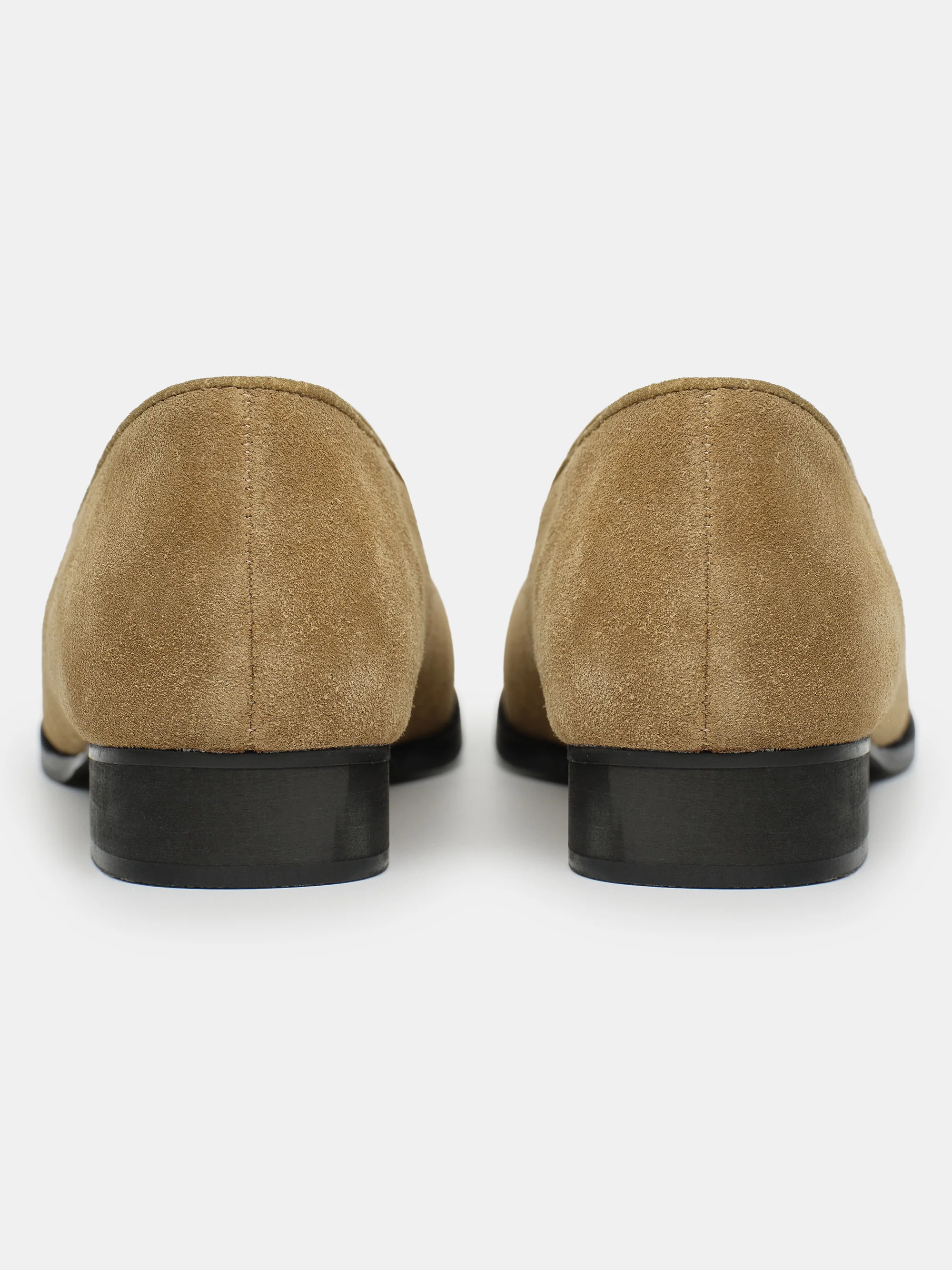 Soft Suede Loafers, Camel - Image 7