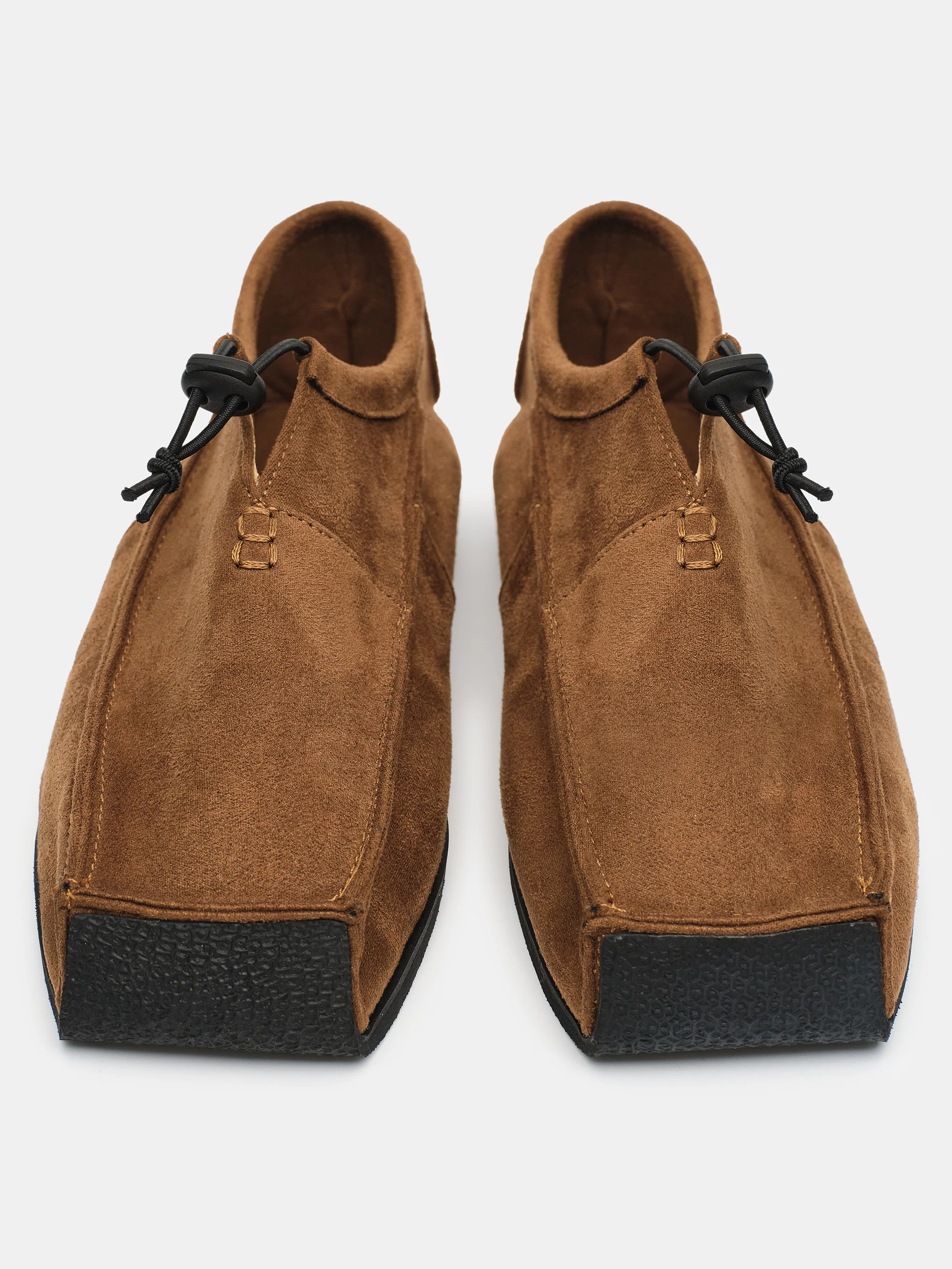 Square Toe Moccasin, Brown