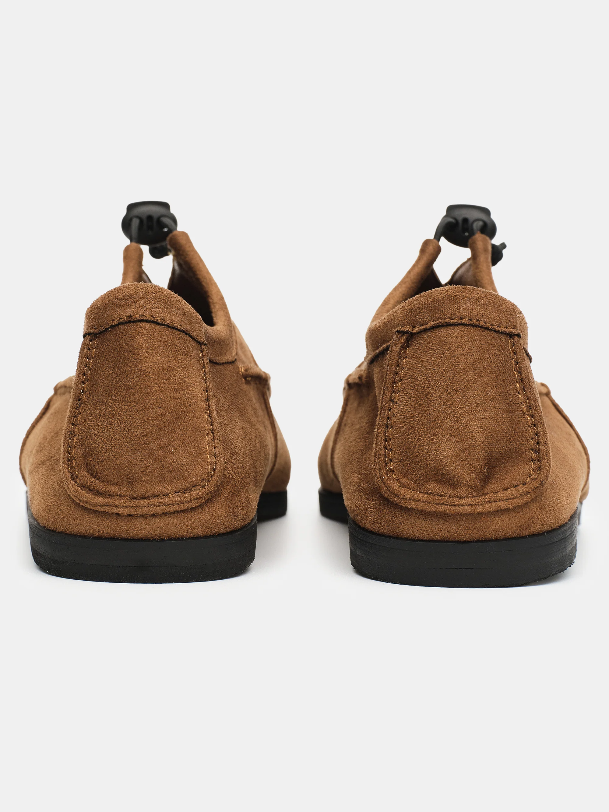 Square Toe Moccasin, Brown - Image 4