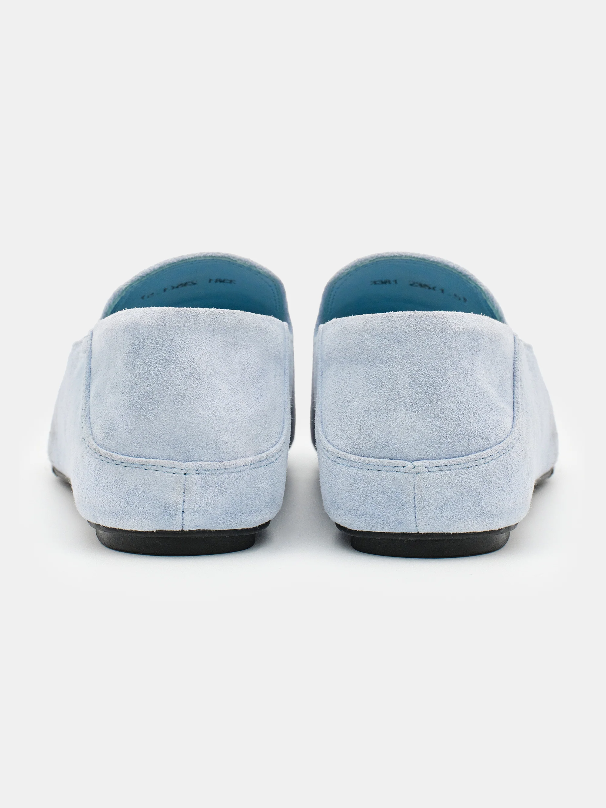 Suede Flat Loafers, Capri - Image 4