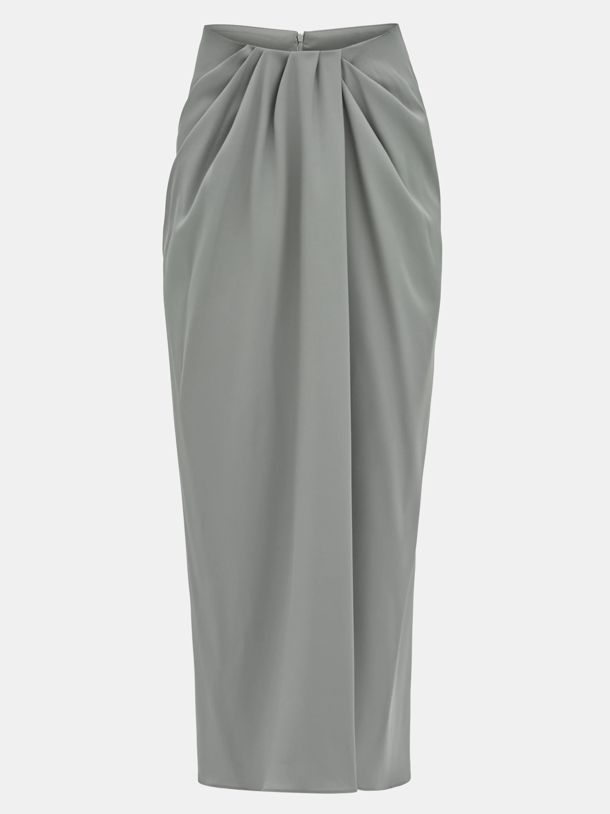 Tahoe Center-Drape Skirt, Graphite - Image 9