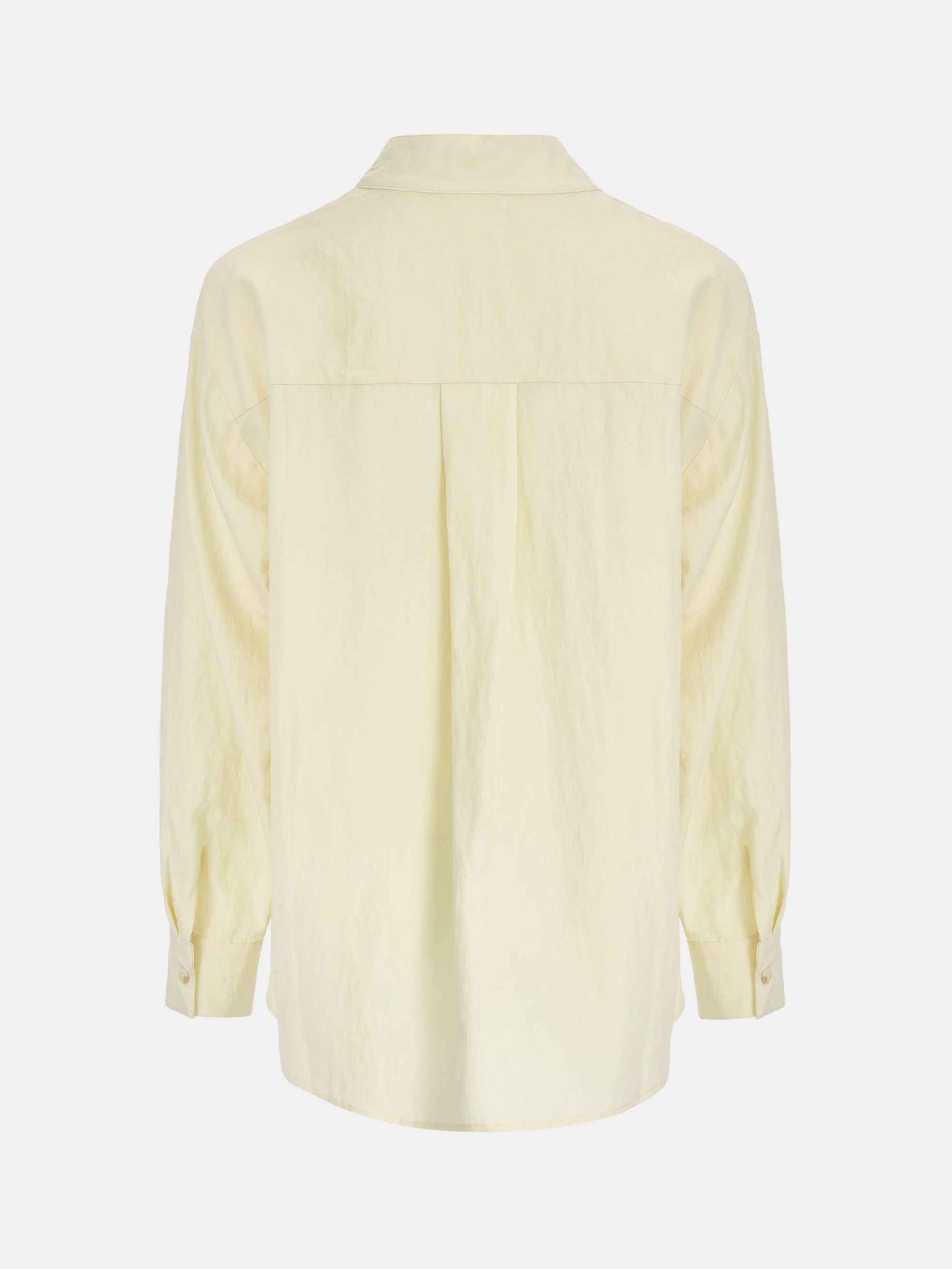 Tie-Neck Blouse, Beige - Image 5