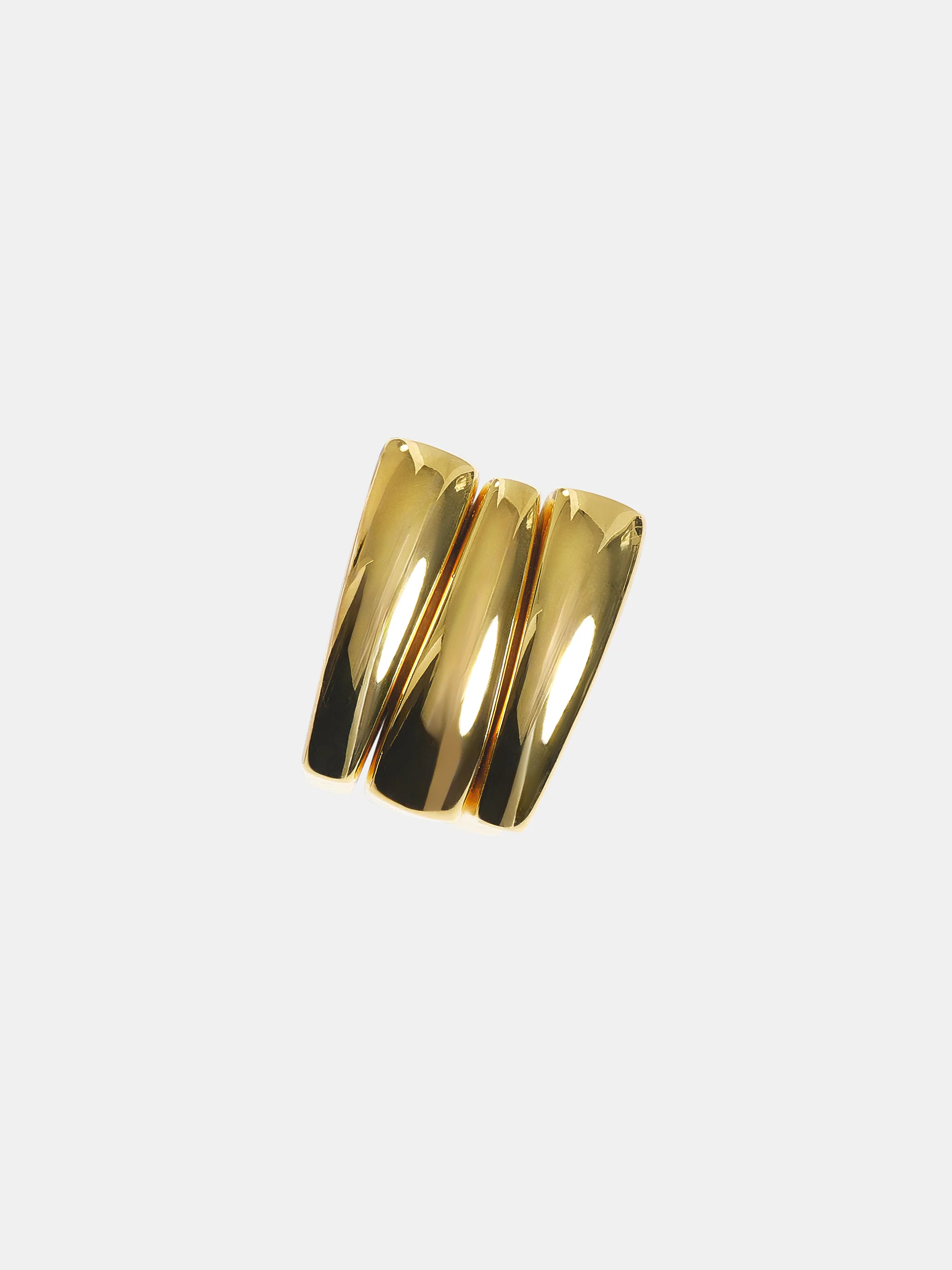 Tiered Bang Ring, Gold - Image 2