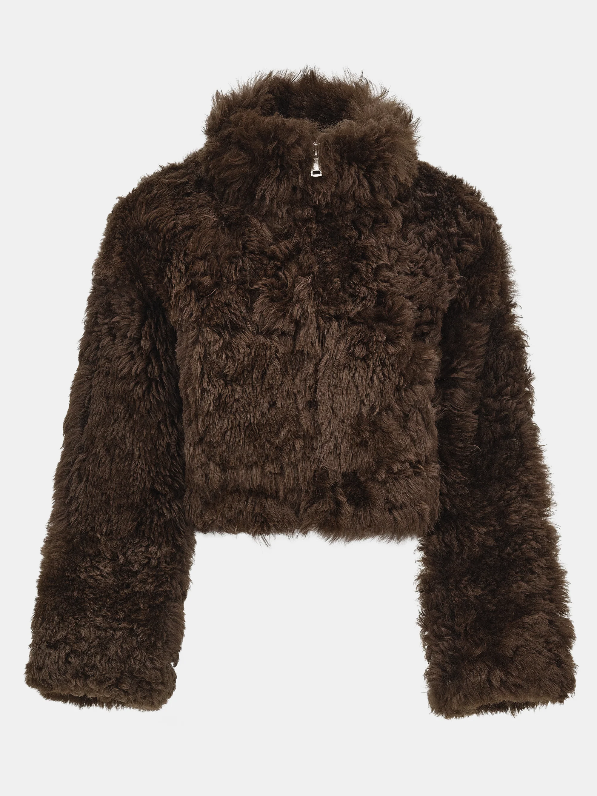 Toscana Fur Jacket, Chocolate - Image 5