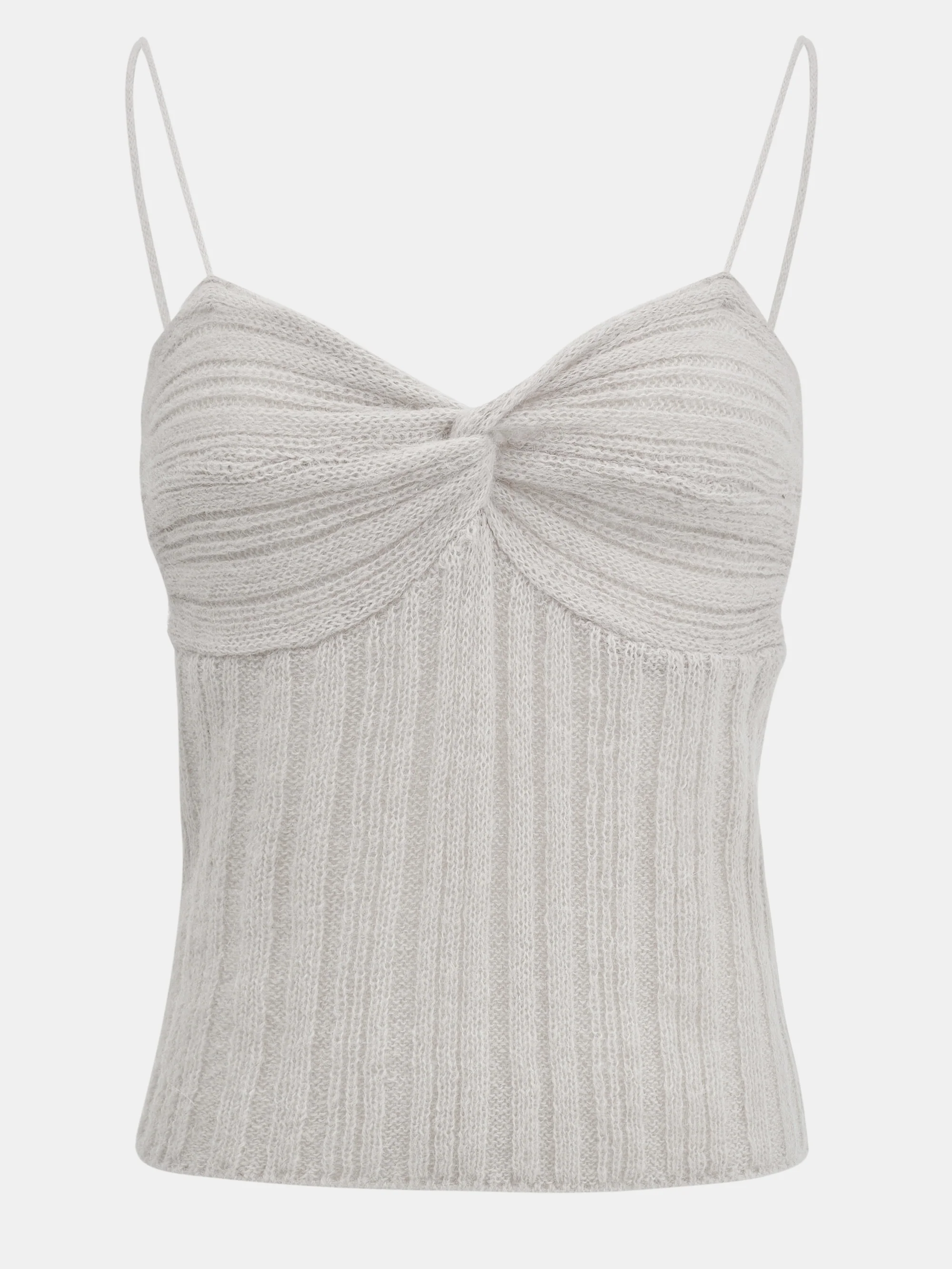Twist Knitted Top, Ivory - Image 5