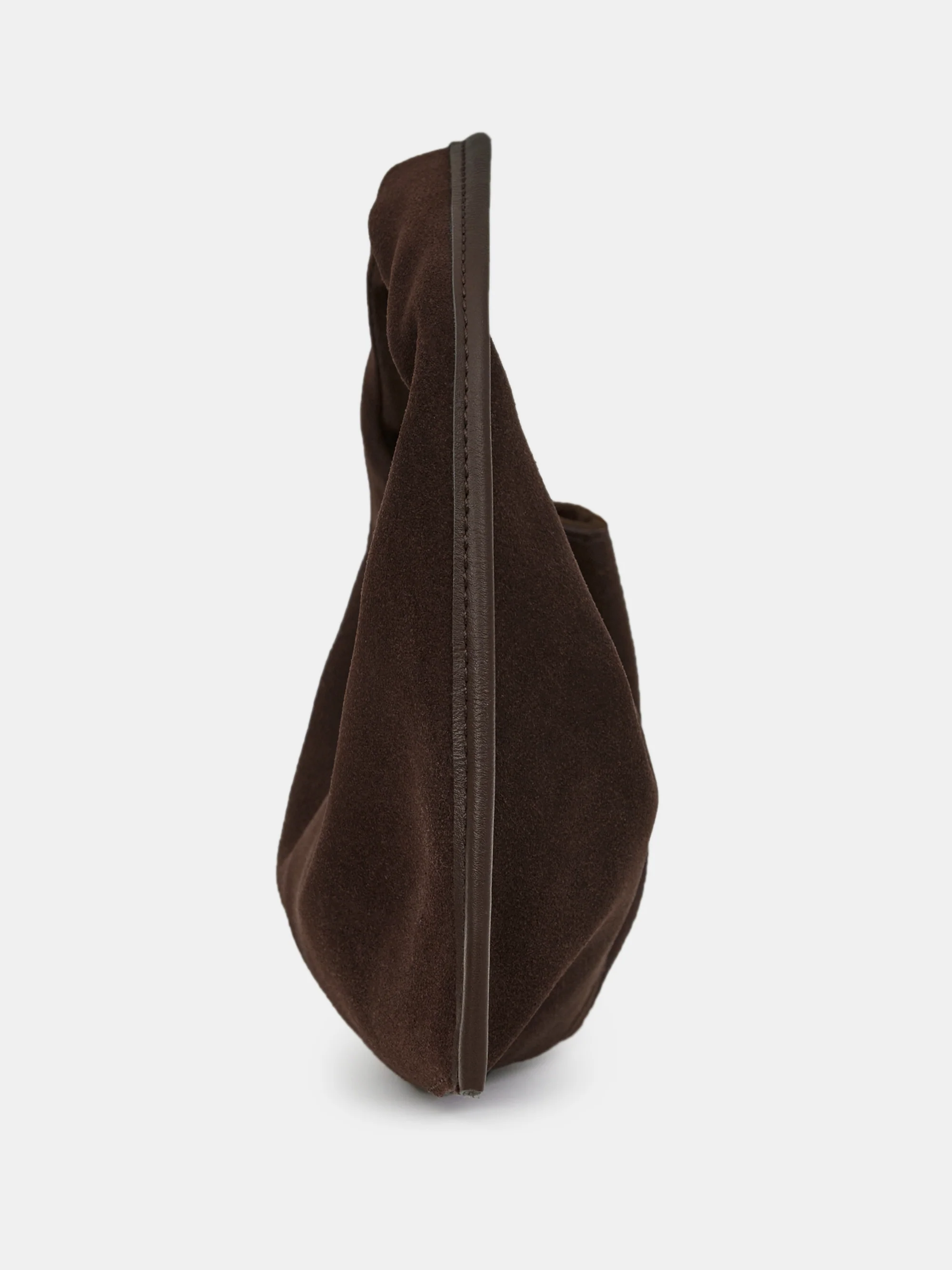 Vida Suede Mini Tote Bag, Cocoa - Image 2