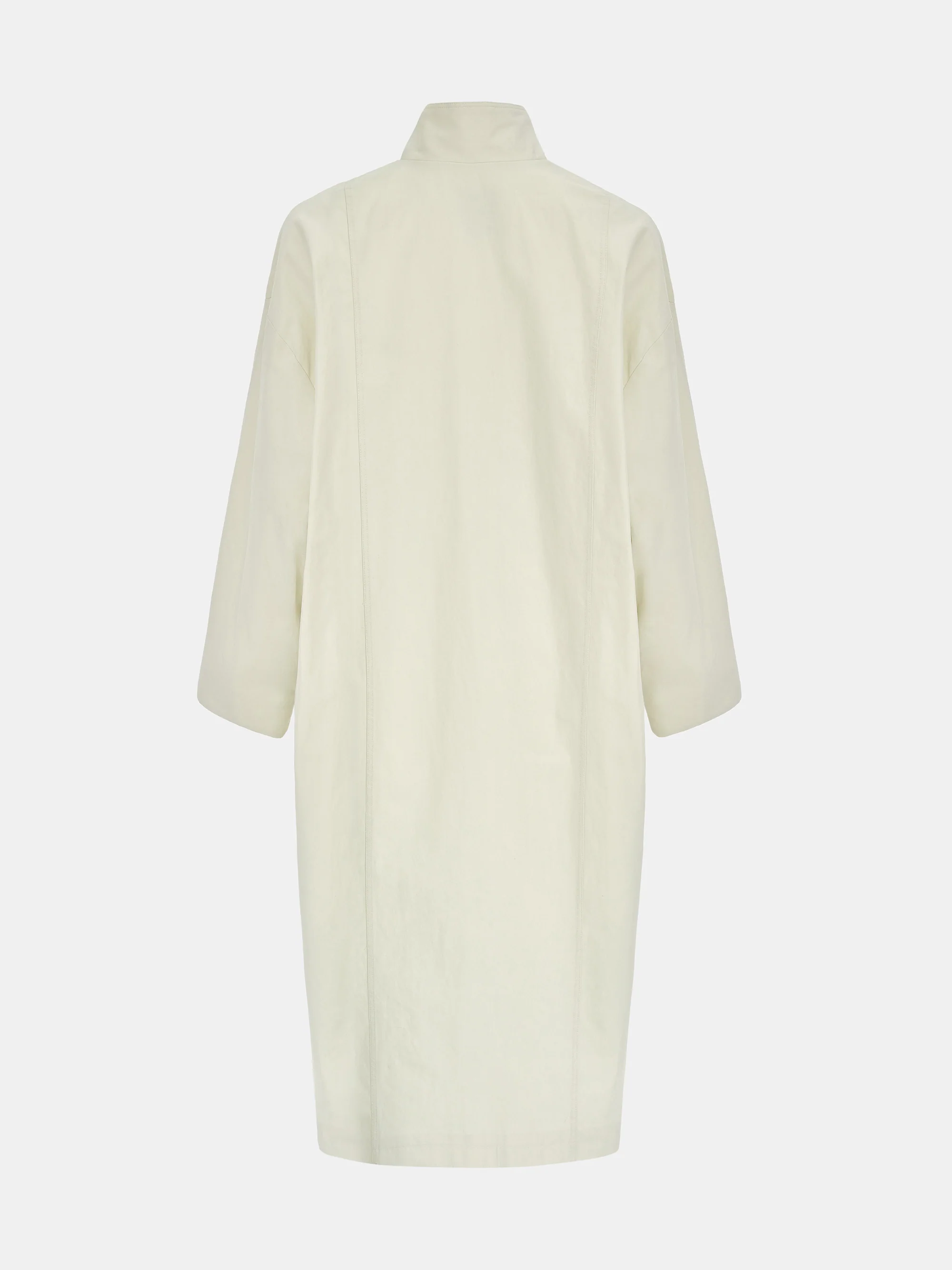 Voluminous Car Coat, Beige - Image 6