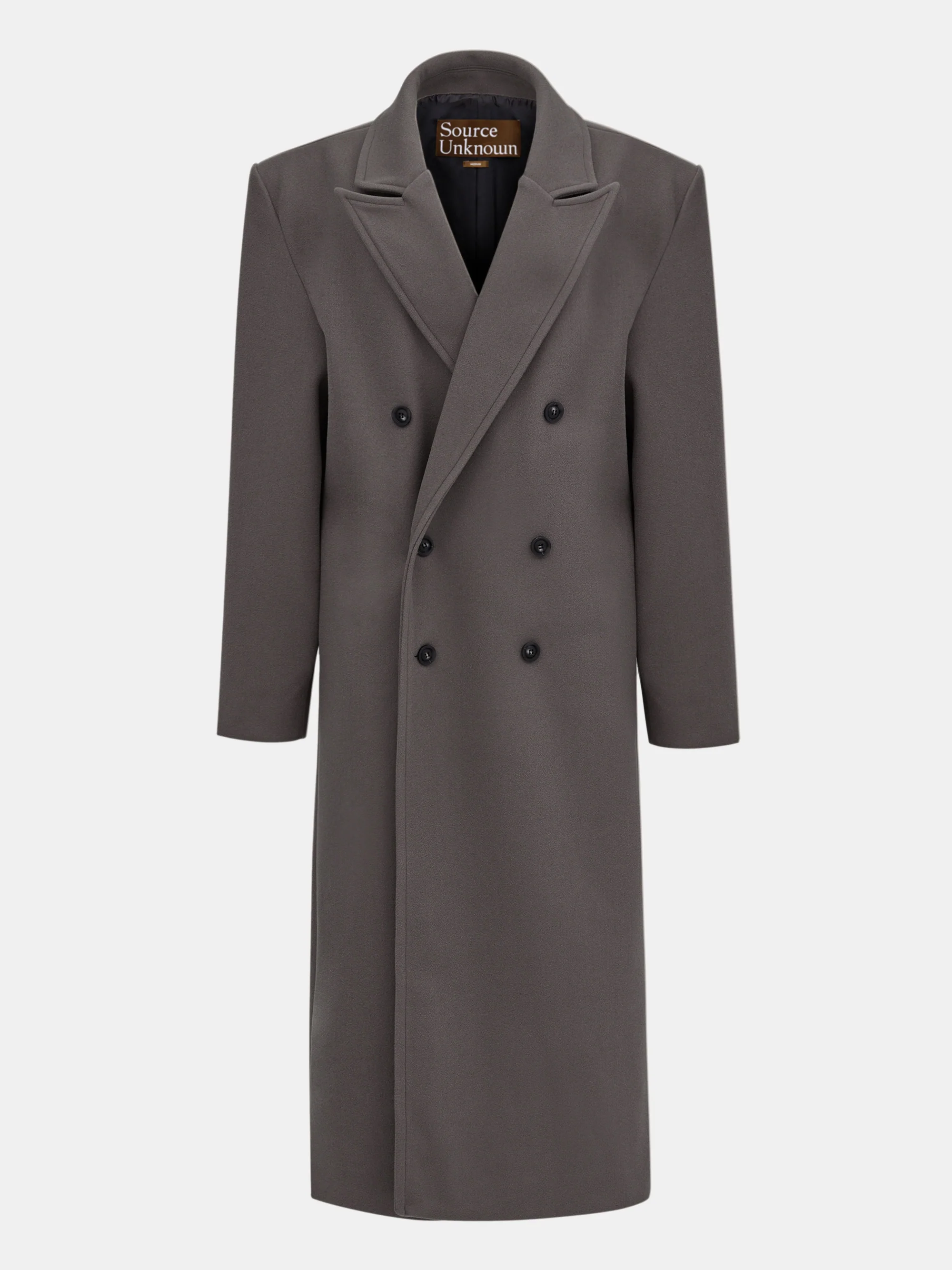 Wallis Oversized Grandpa Coat, Grey - Image 7