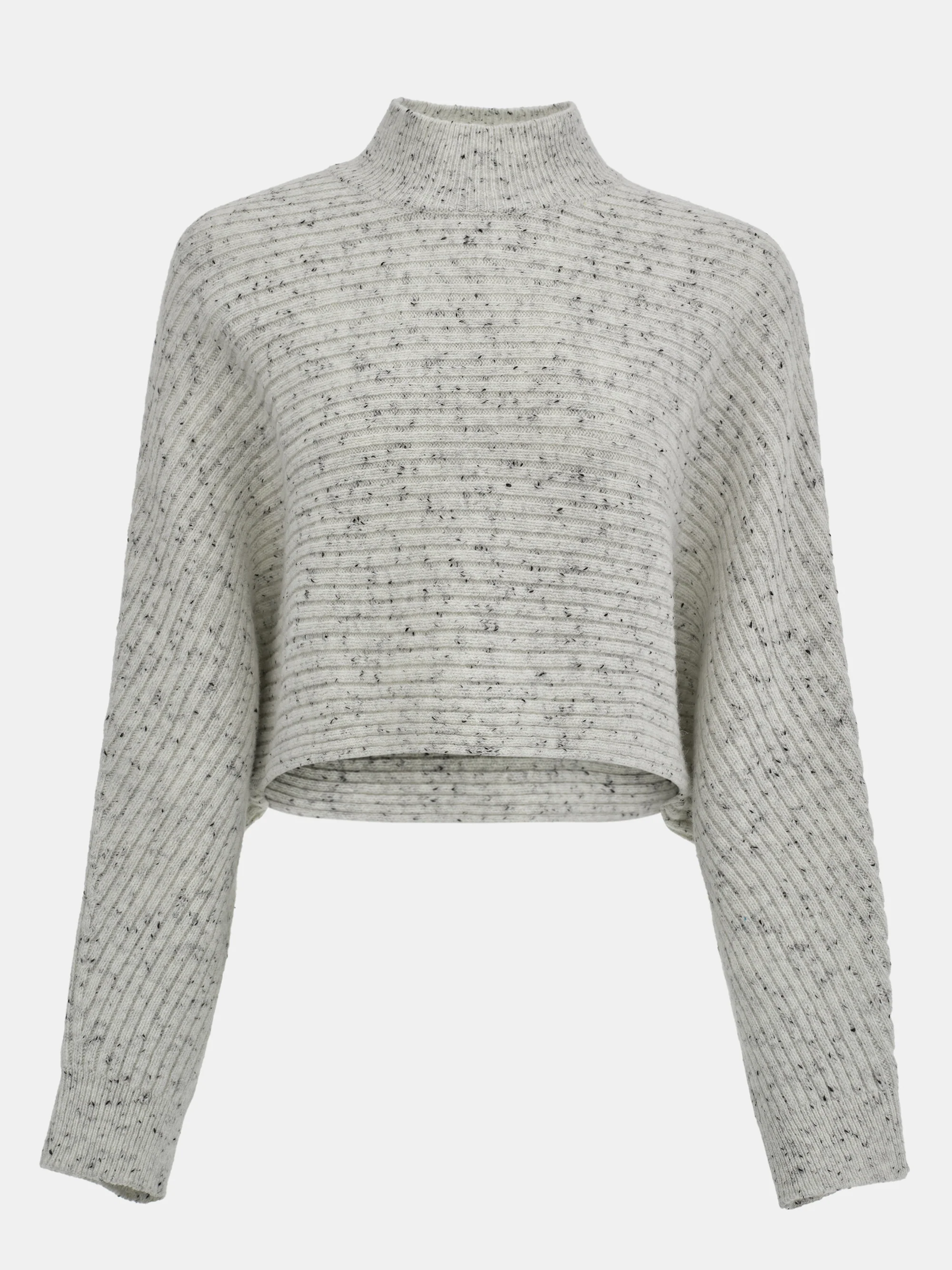 Wool Blend Balloon Knit, Oat - Image 6
